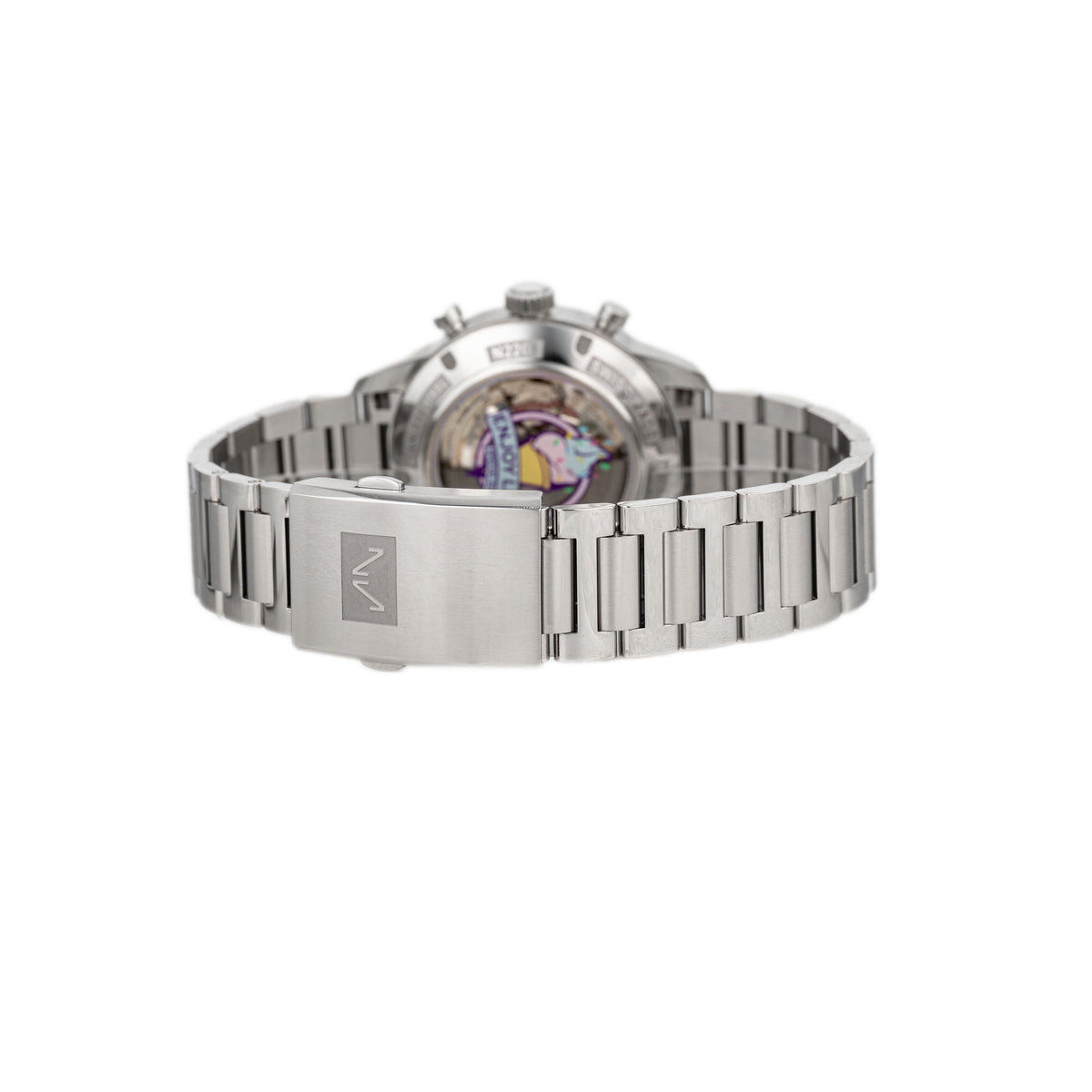 Norqain Freedom Chrono Enjoy Life Sprinkles Stainless Steel Blue Dial 40mm N2201.19S04.A01