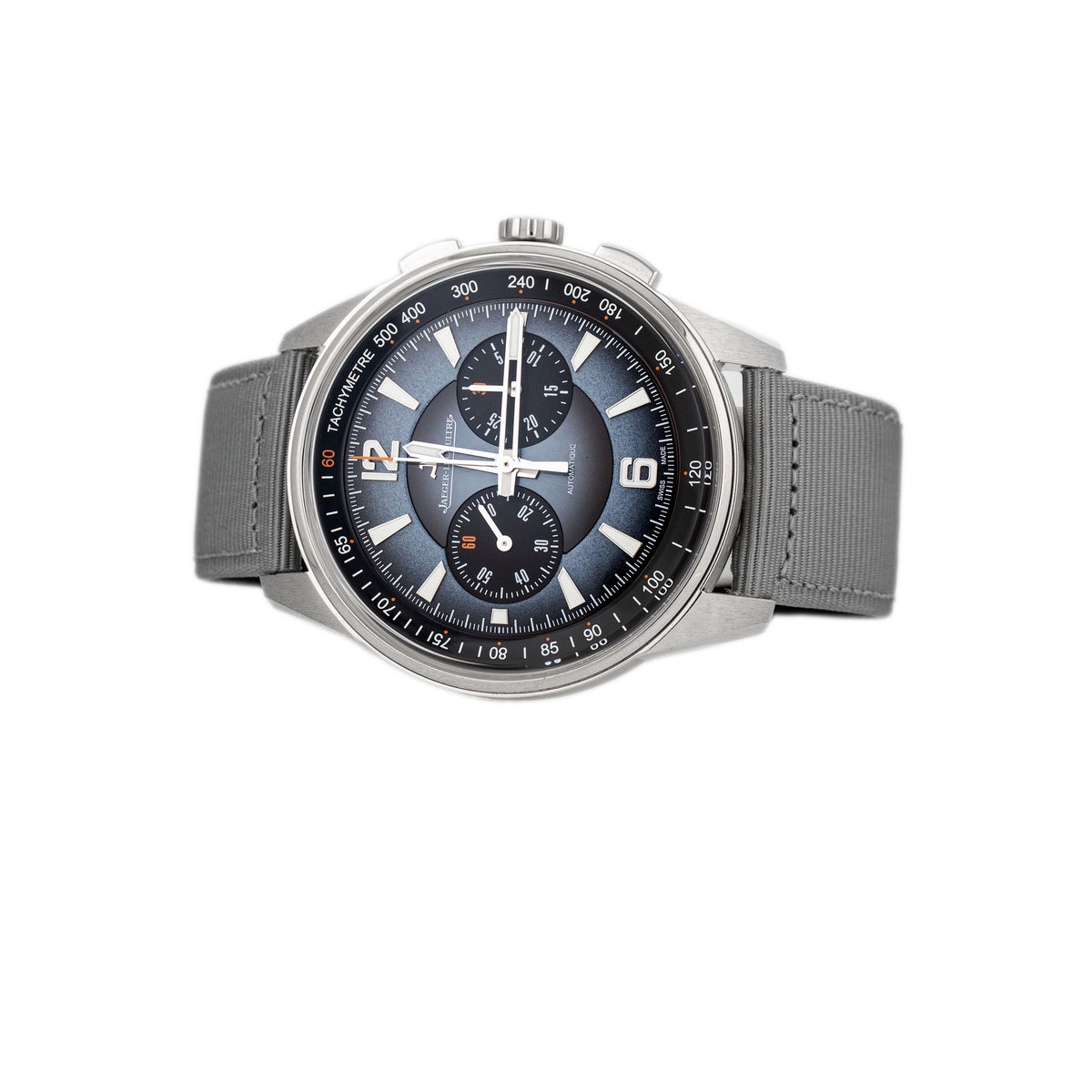 Jaeger-LeCoultre Polaris Chronograph Stainless Steel Blue Dial 42mm Q9028651 Full Set