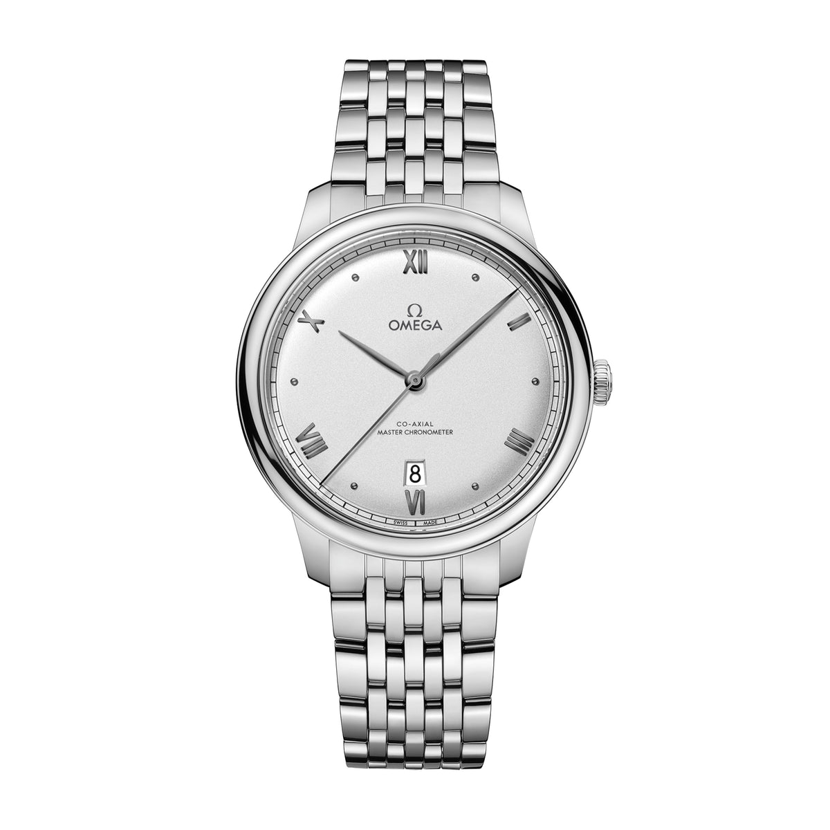 Omega De Ville Prestige Watch, 40mm Silver Dial, 434.10.40.20.02.001