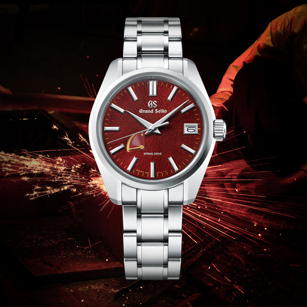 Grand seiko red outlet dial