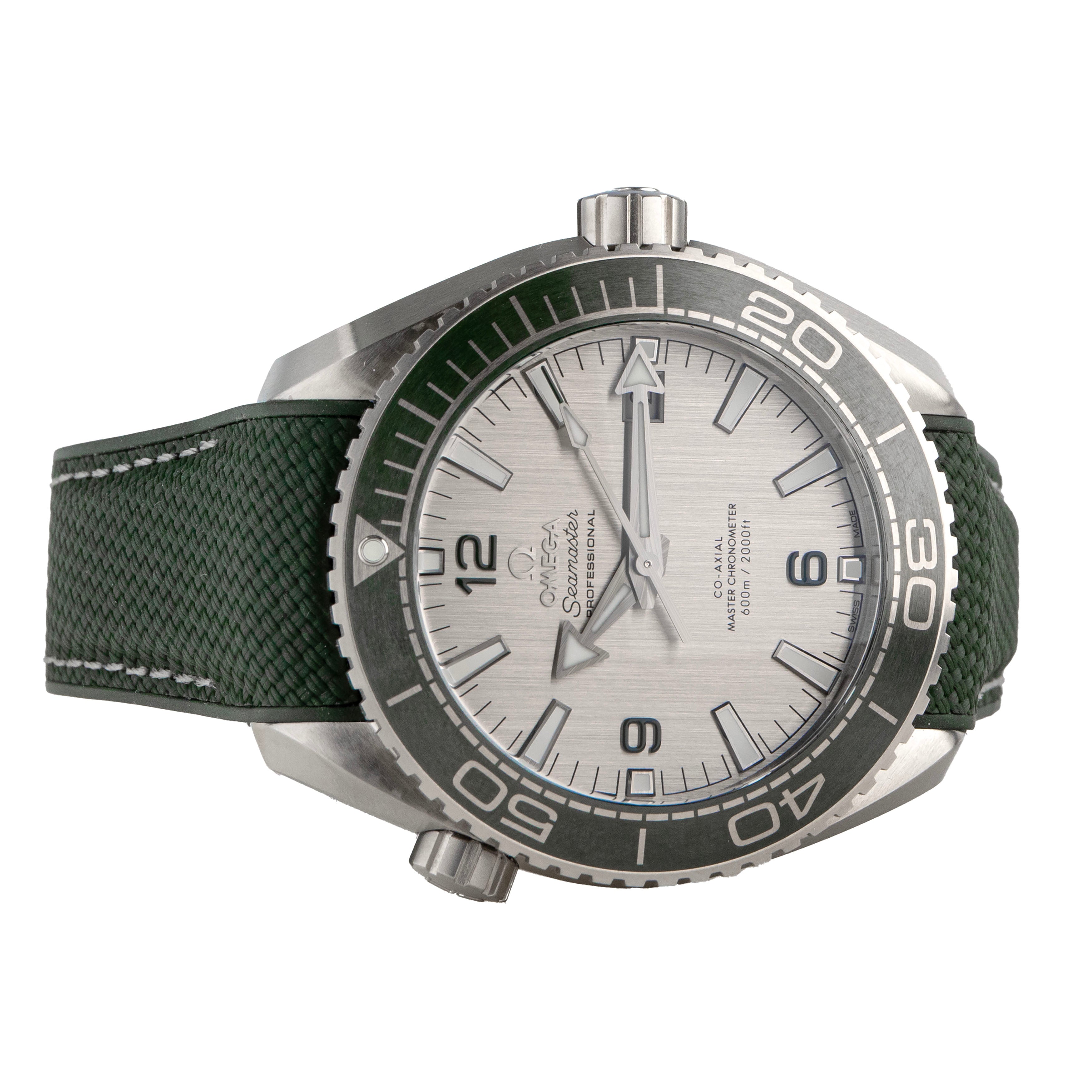 Omega Seamaster Planet Ocean 600m Stainless Steel Gray Dial 43.5mm 215.32.44.21.06.001 Full Set