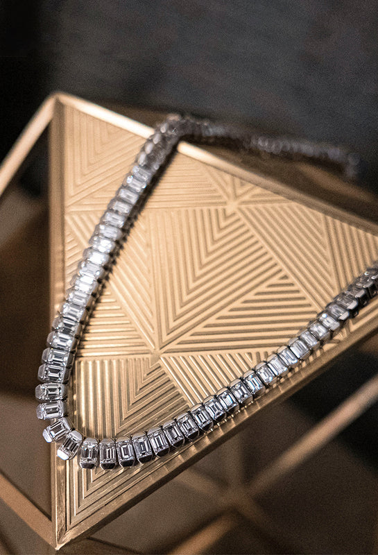 Fine Jewelry Diamond Tennis Necklace