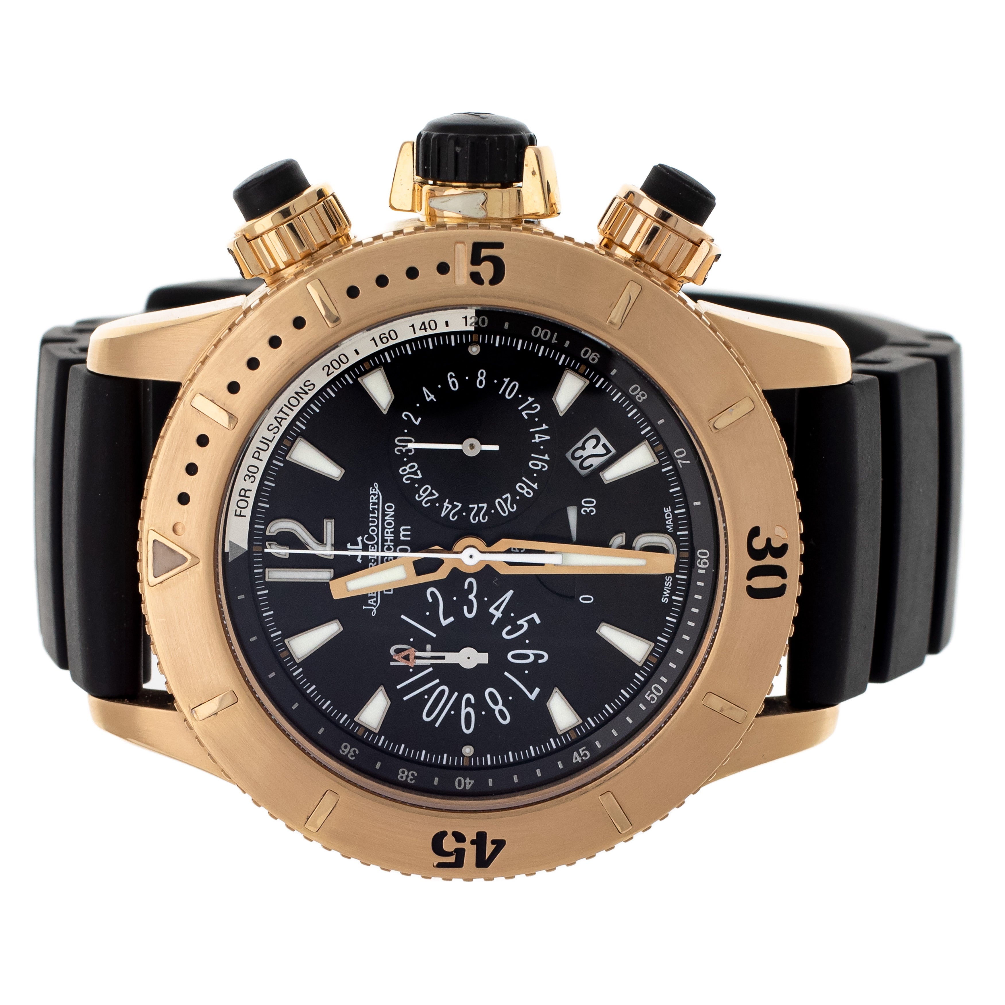 Jaeger LeCoultre Master Compressor Chrono Diving 160.2.25 Rose Gold