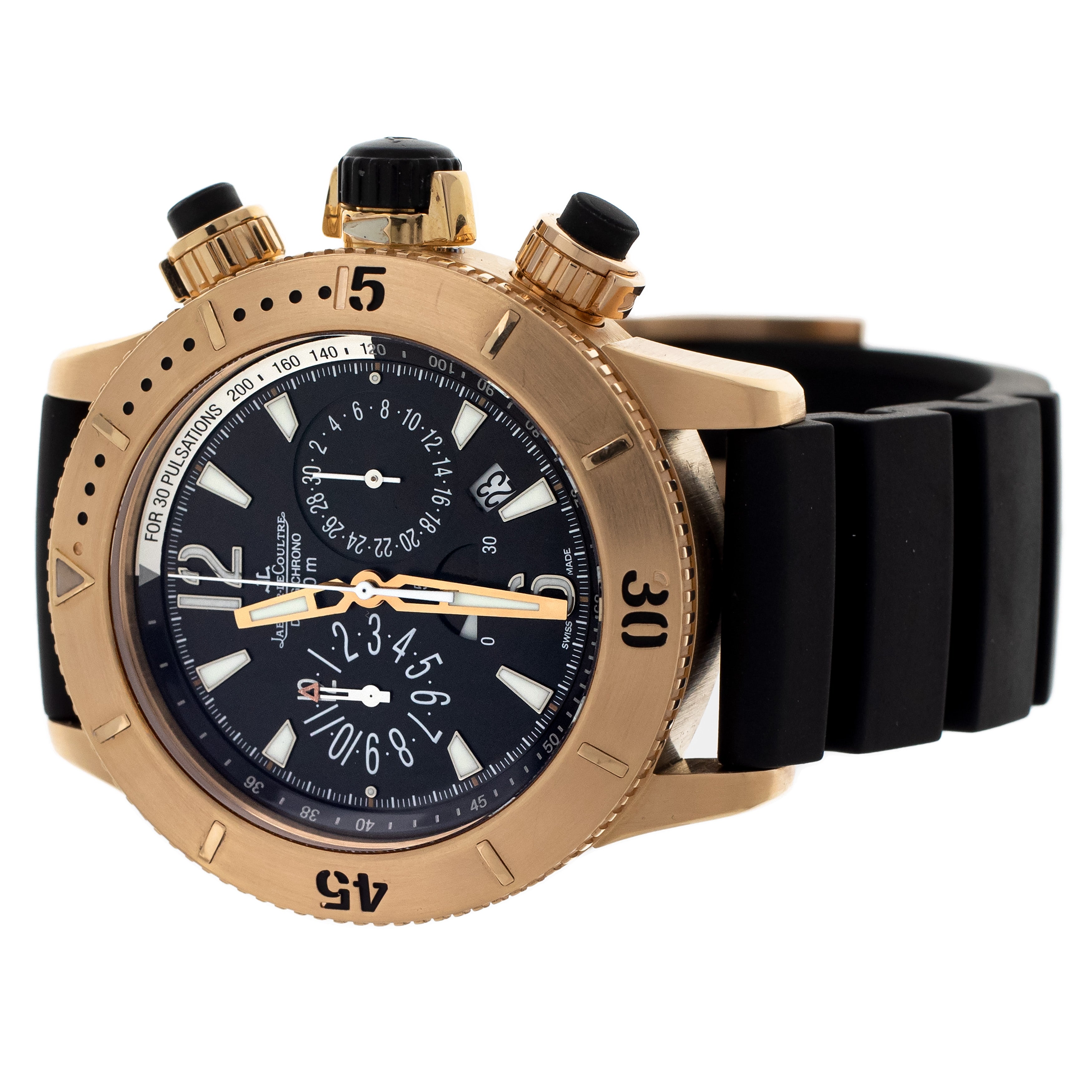 Jaeger LeCoultre Master Compressor Chrono Diving 160.2.25 Rose Gold