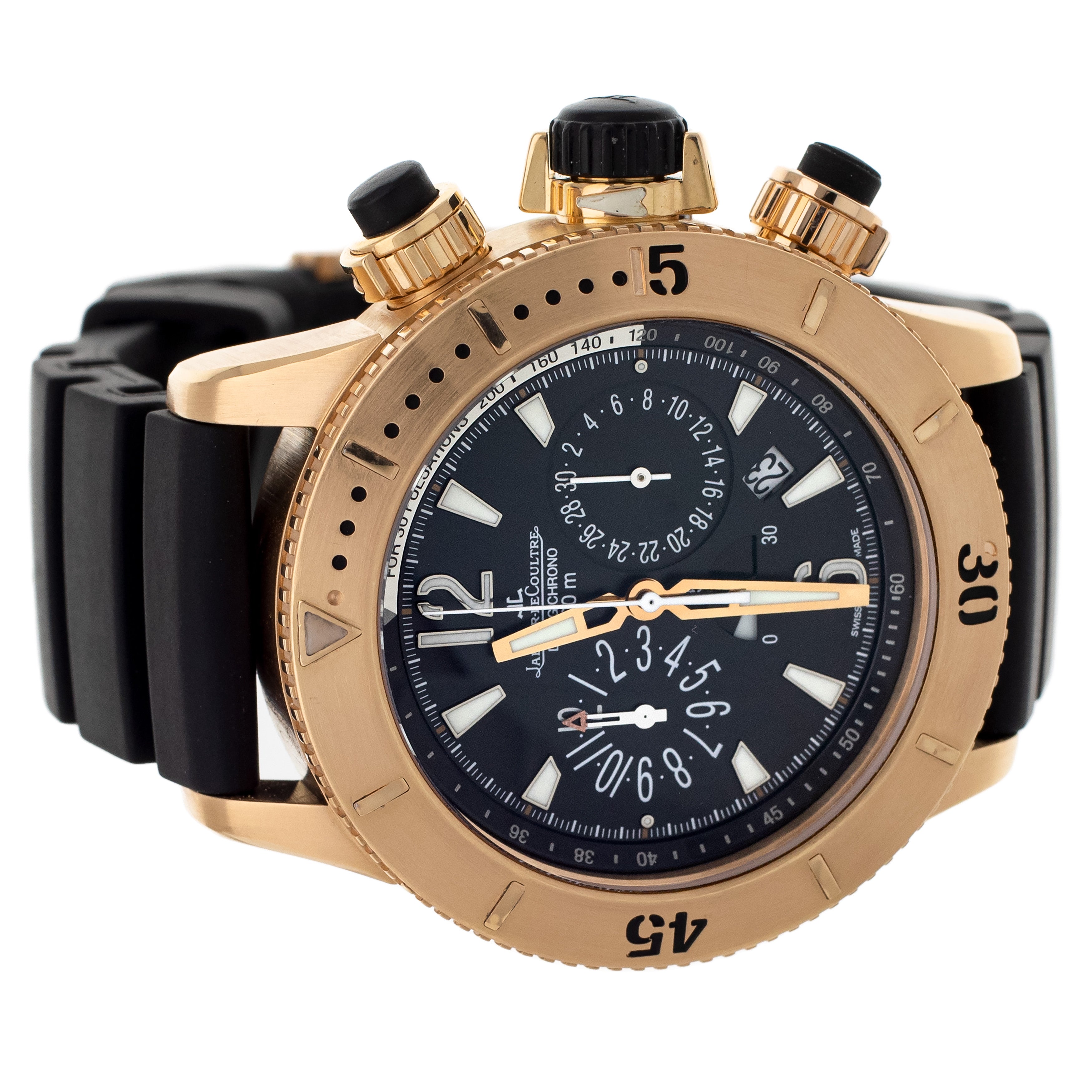 Jaeger LeCoultre Master Compressor Chrono Diving 160.2.25 Rose Gold