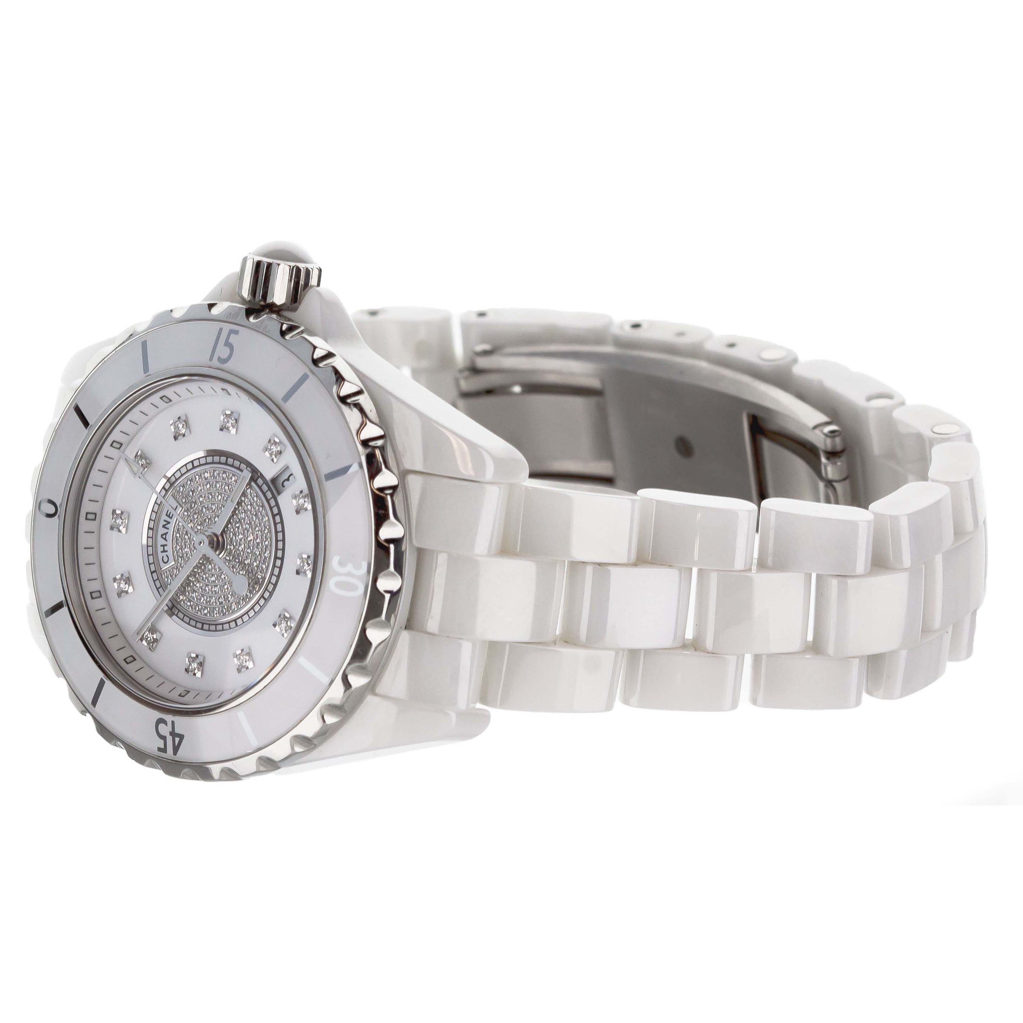 Peugeot Women Watch White Ceramic Case & Bracelet with Sport Bezel -  Peugeot Watches