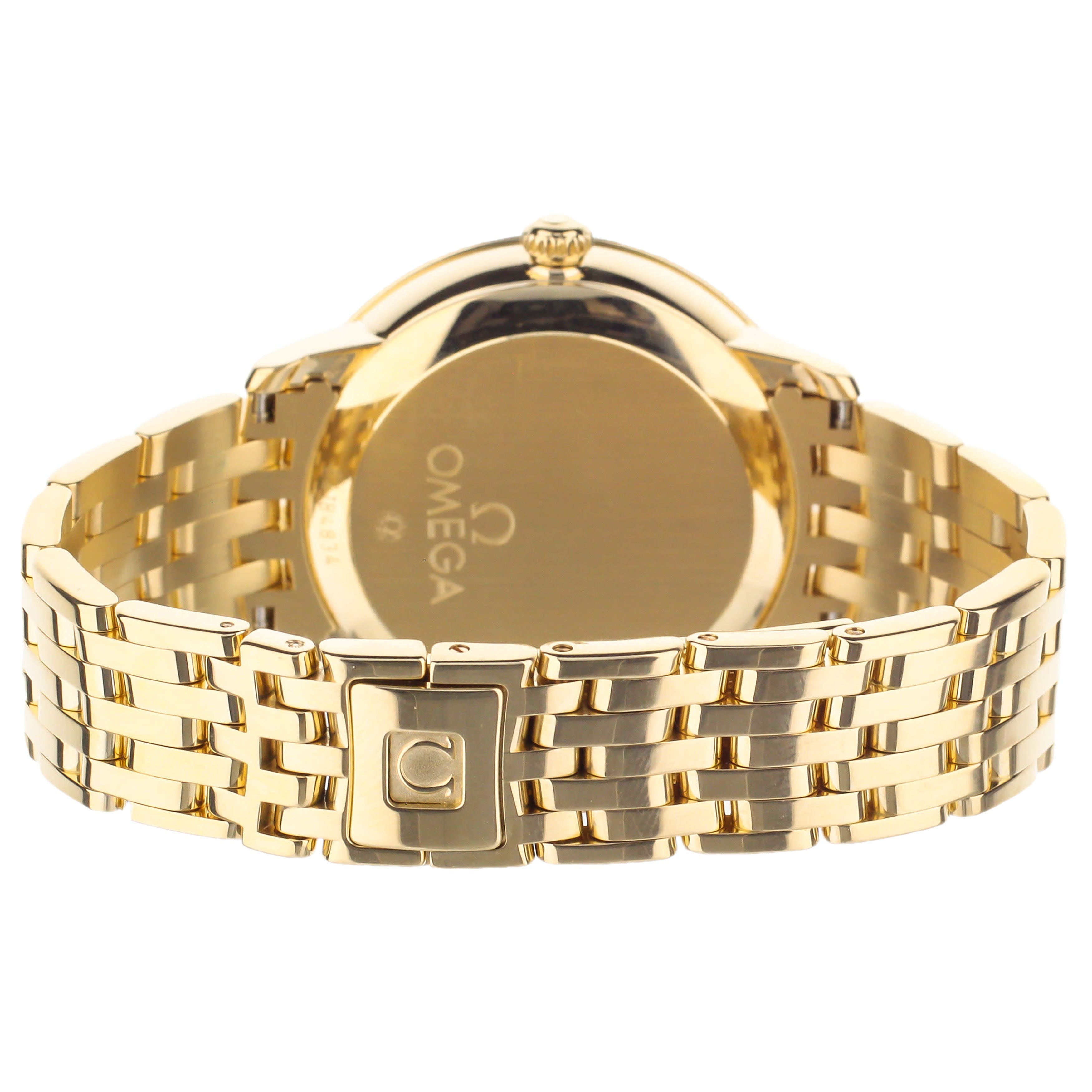 Omega De Ville Prestige Co-Axial Yellow Gold Bracelet 32.7mm 424.50.33.20.05.001