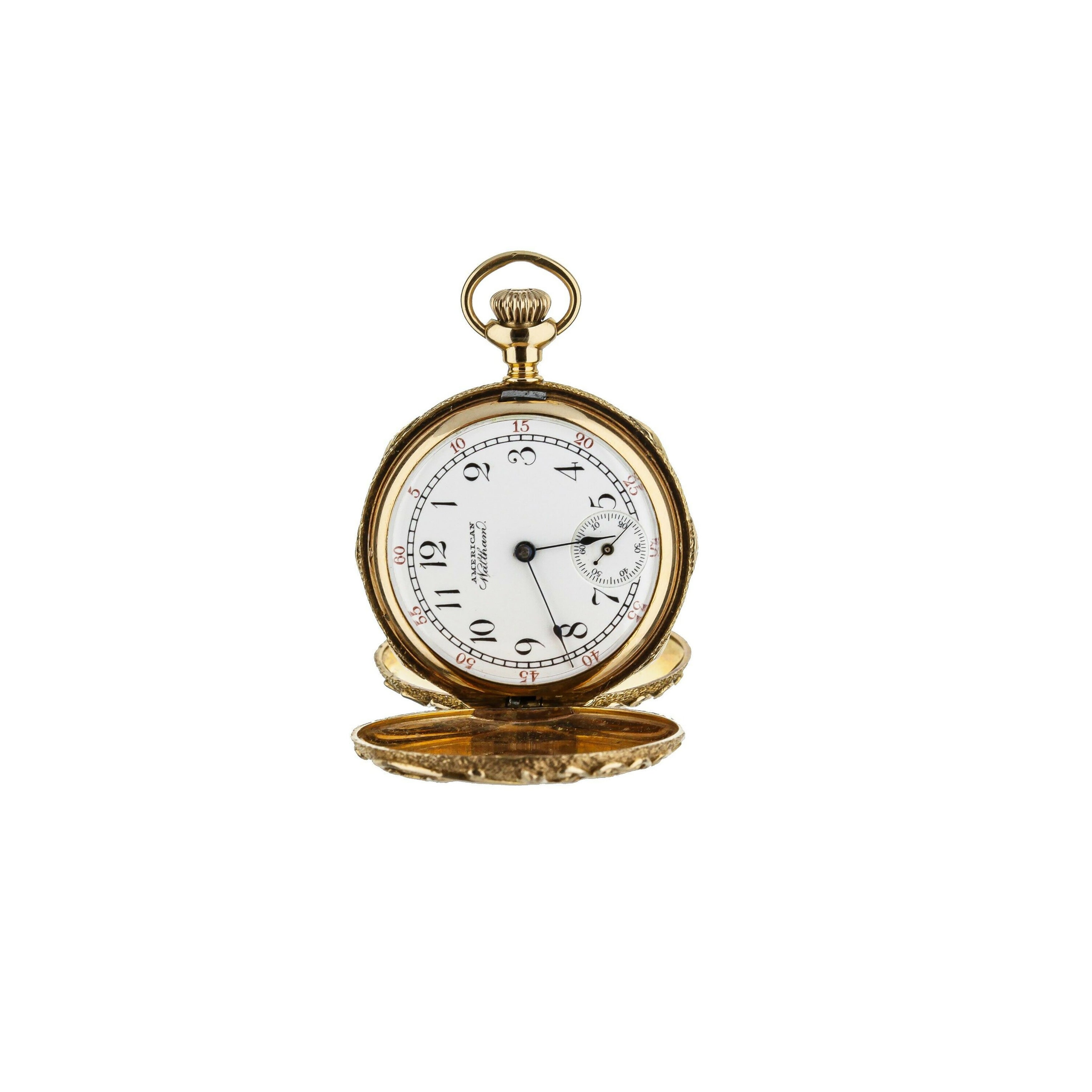 Hunting Case American Waltham Pocket Watch - Main Image
