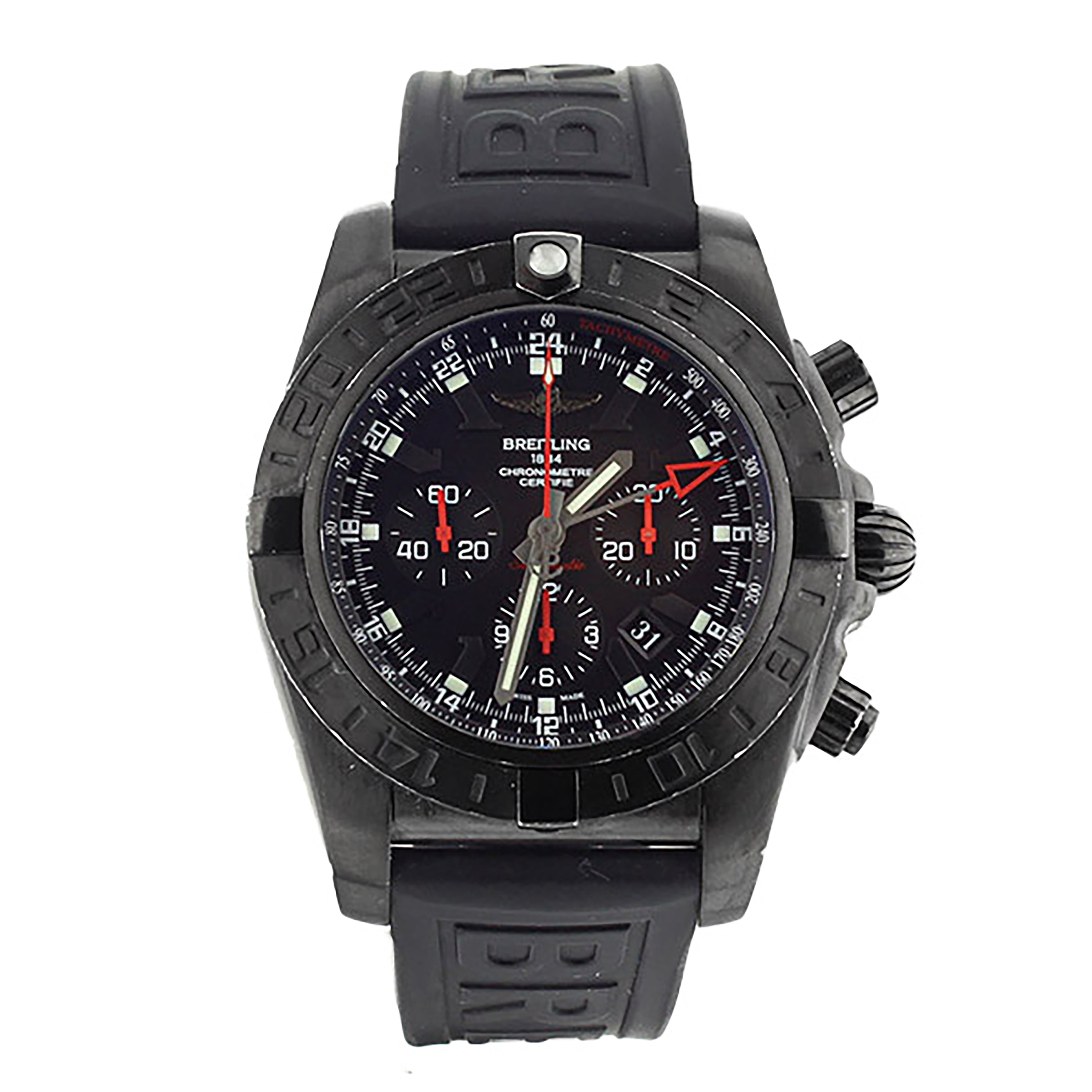 Breitling Chronomat GMT Black Stainless Steel Black 47mm MB041310/BC78 full set
