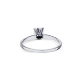 Four Prong Solitaire Round Diamond Engagement Ring