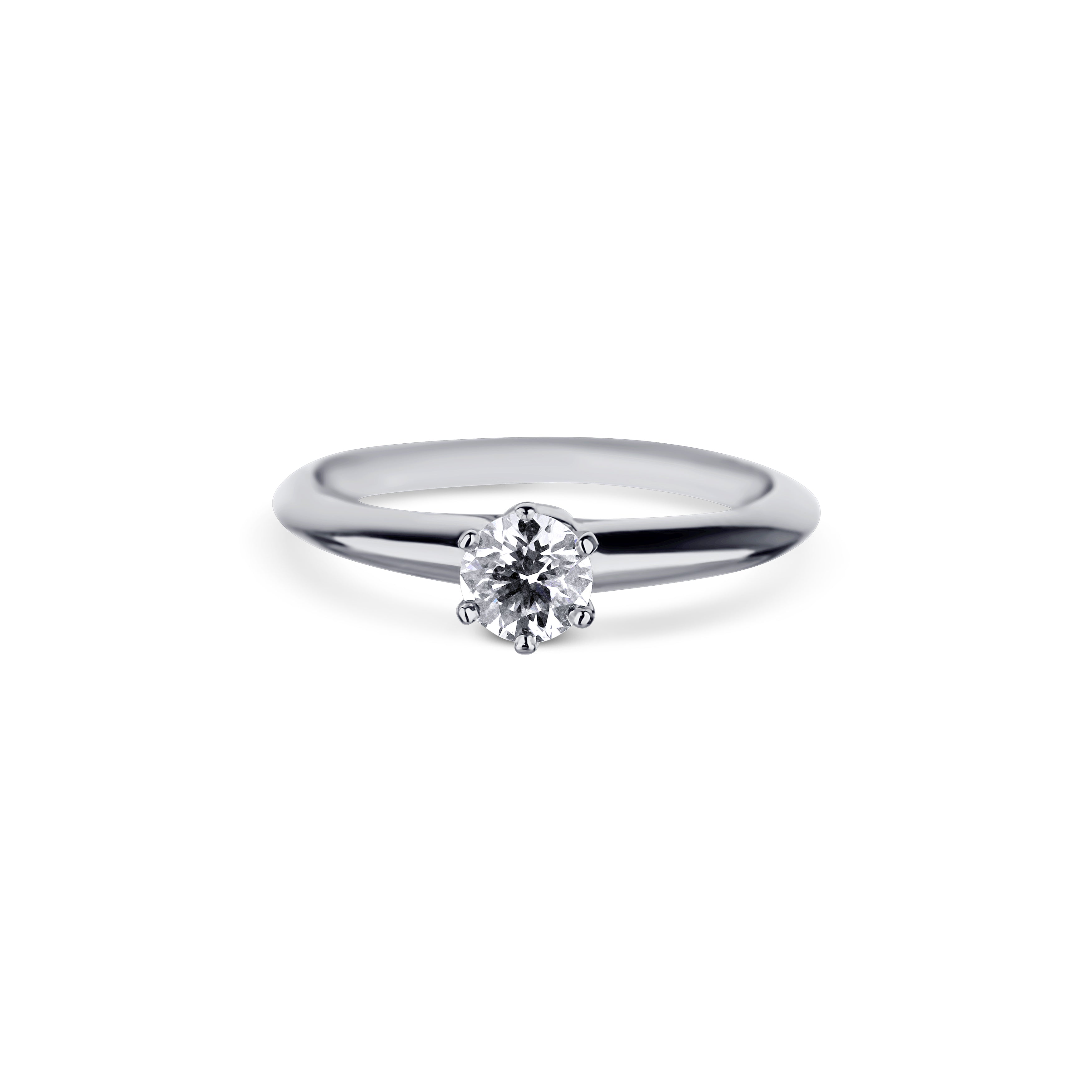 Tiffany & Co. Art Deco 1.64 Carat Round Diamond Engagement Ring – Erstwhile  Jewelry