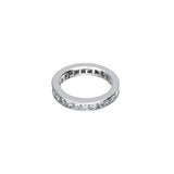 Platinum 26 Princess Cut Diamond Eternity Band