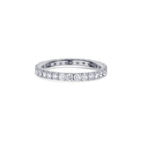 Platinum Diamond Wedding Eternity Band Set