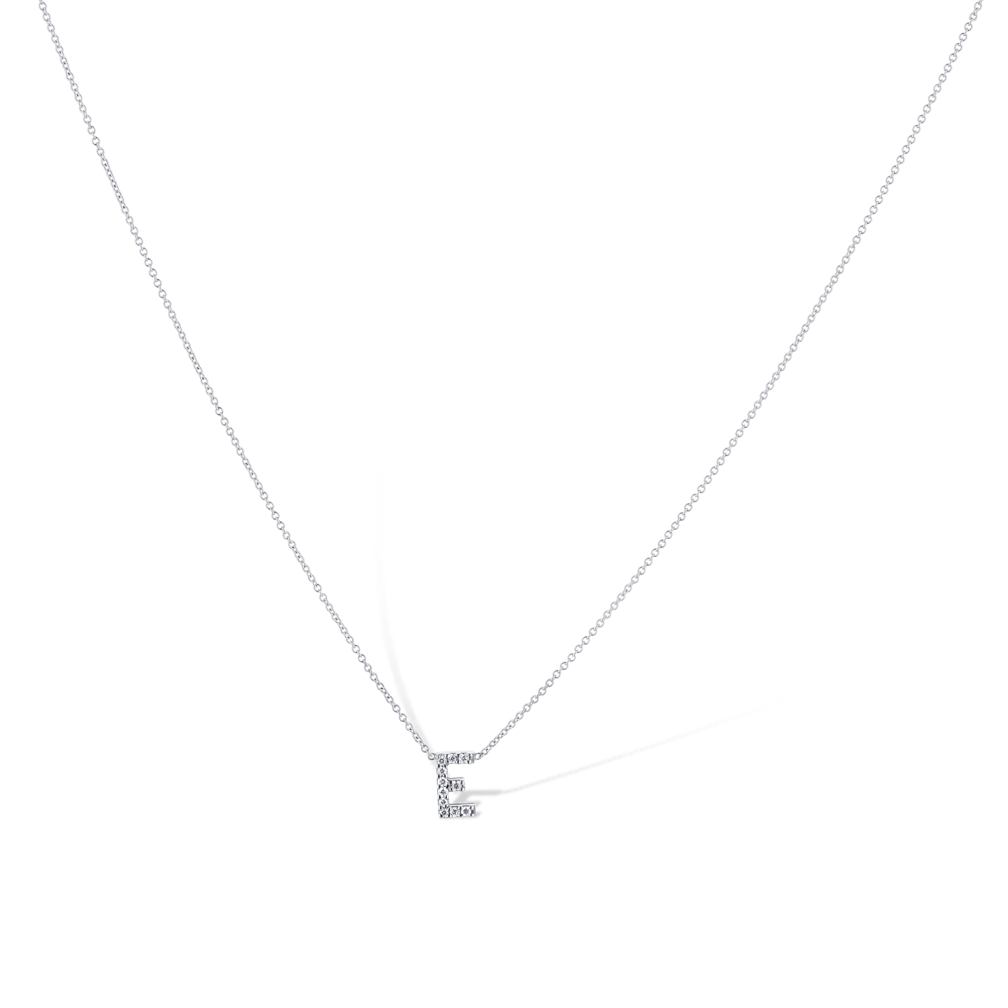 Diamond e necklace online