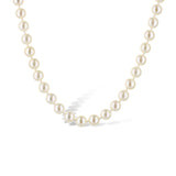 15 Inch Pearl Necklace With Sterling Silver Clasp