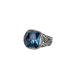 New John Hardy Topaz Braided Ring