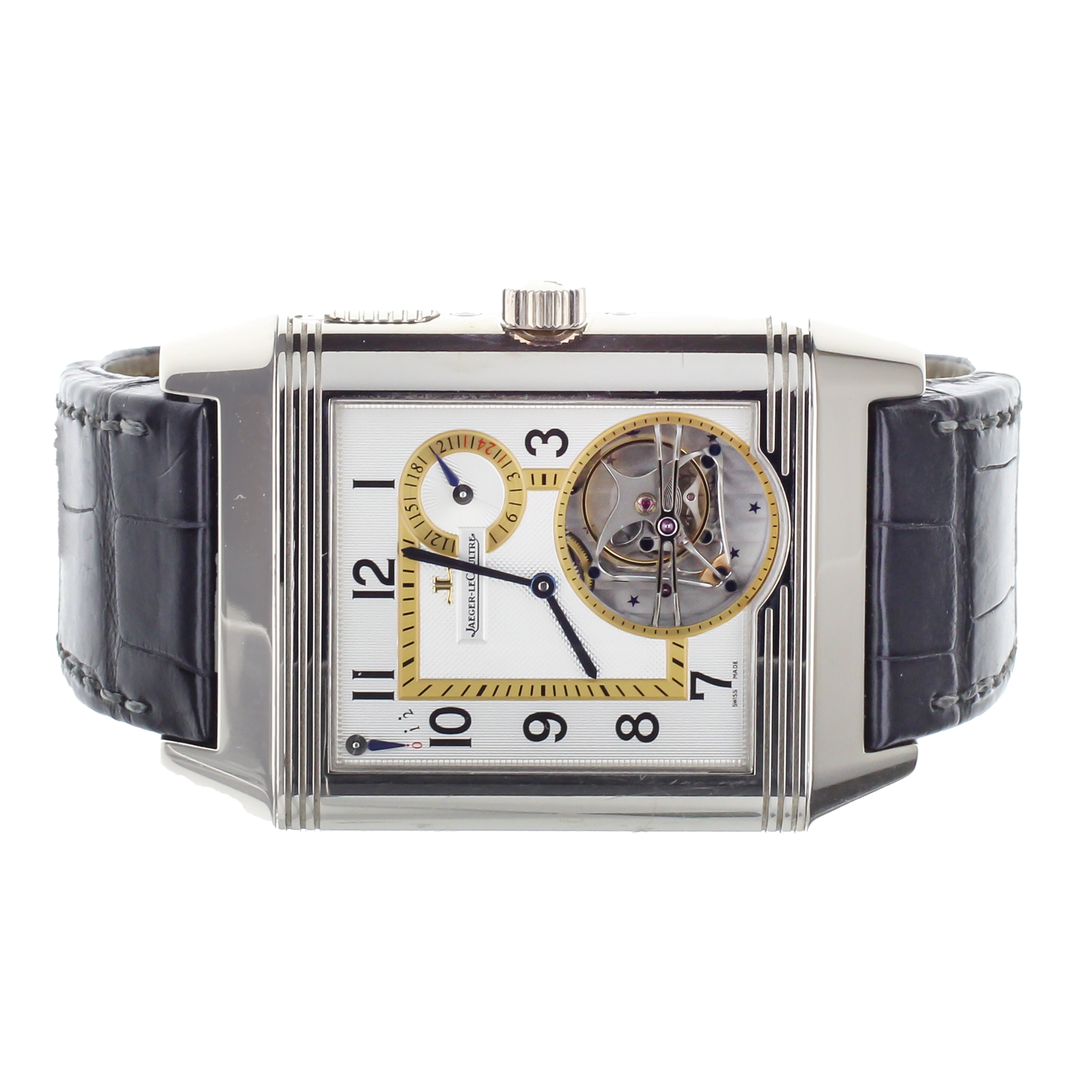 Jaeger LeCoultre Reverso Grande Complication Triptyque White Gold 55mm