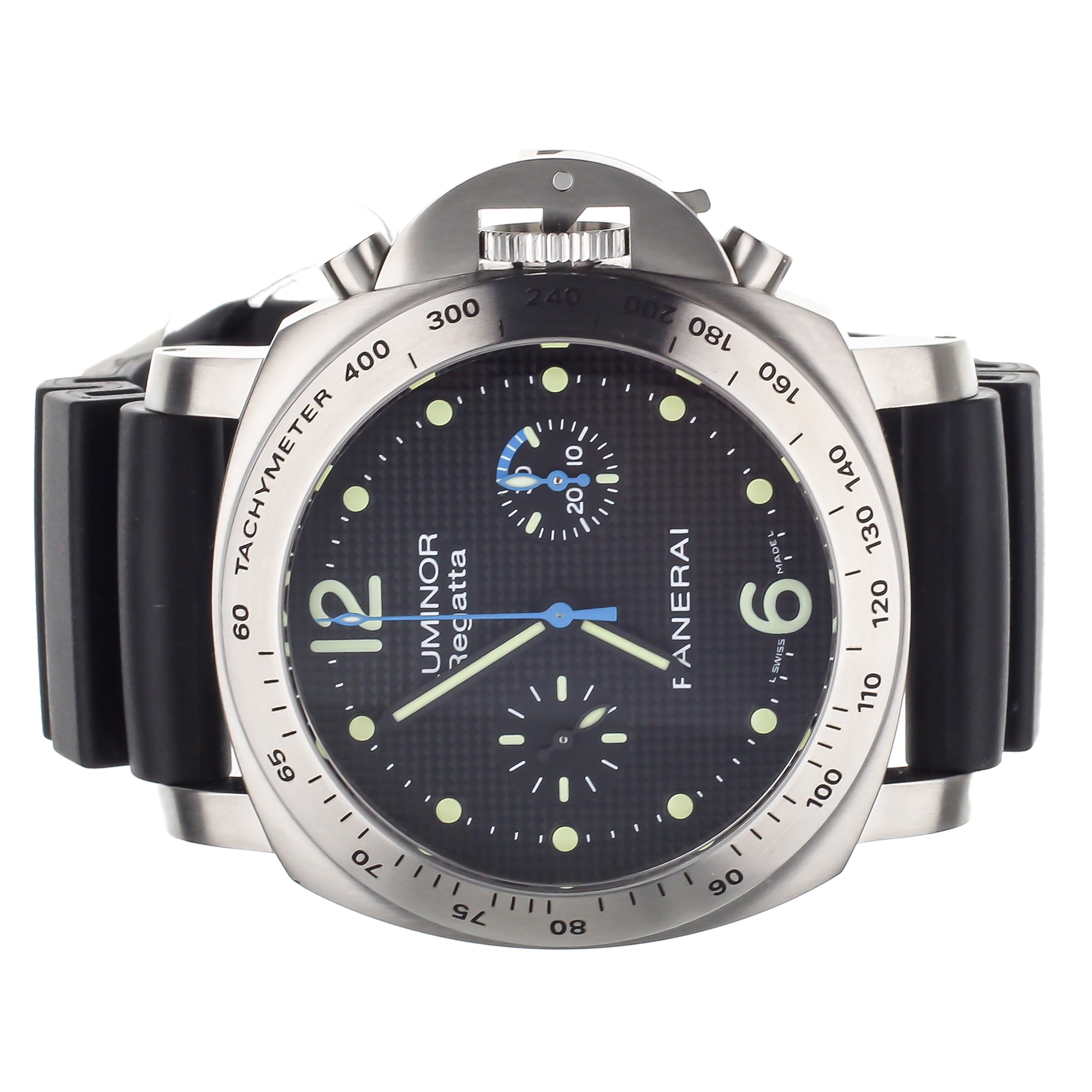 Panerai Luminor Regatta PCYC 2008 Stainless Steel Black Dial Manual 44