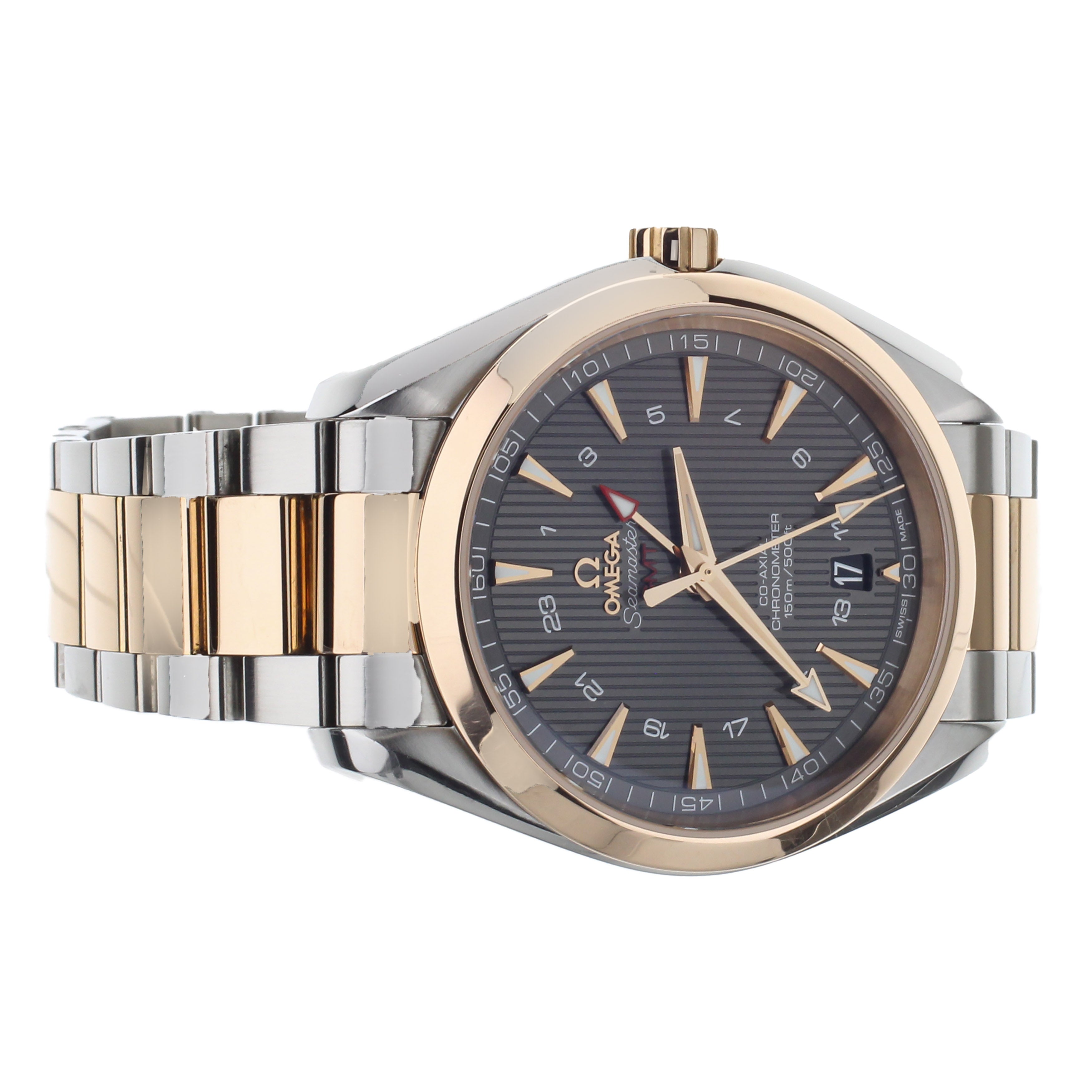 Omega seamaster aqua top terra rose gold