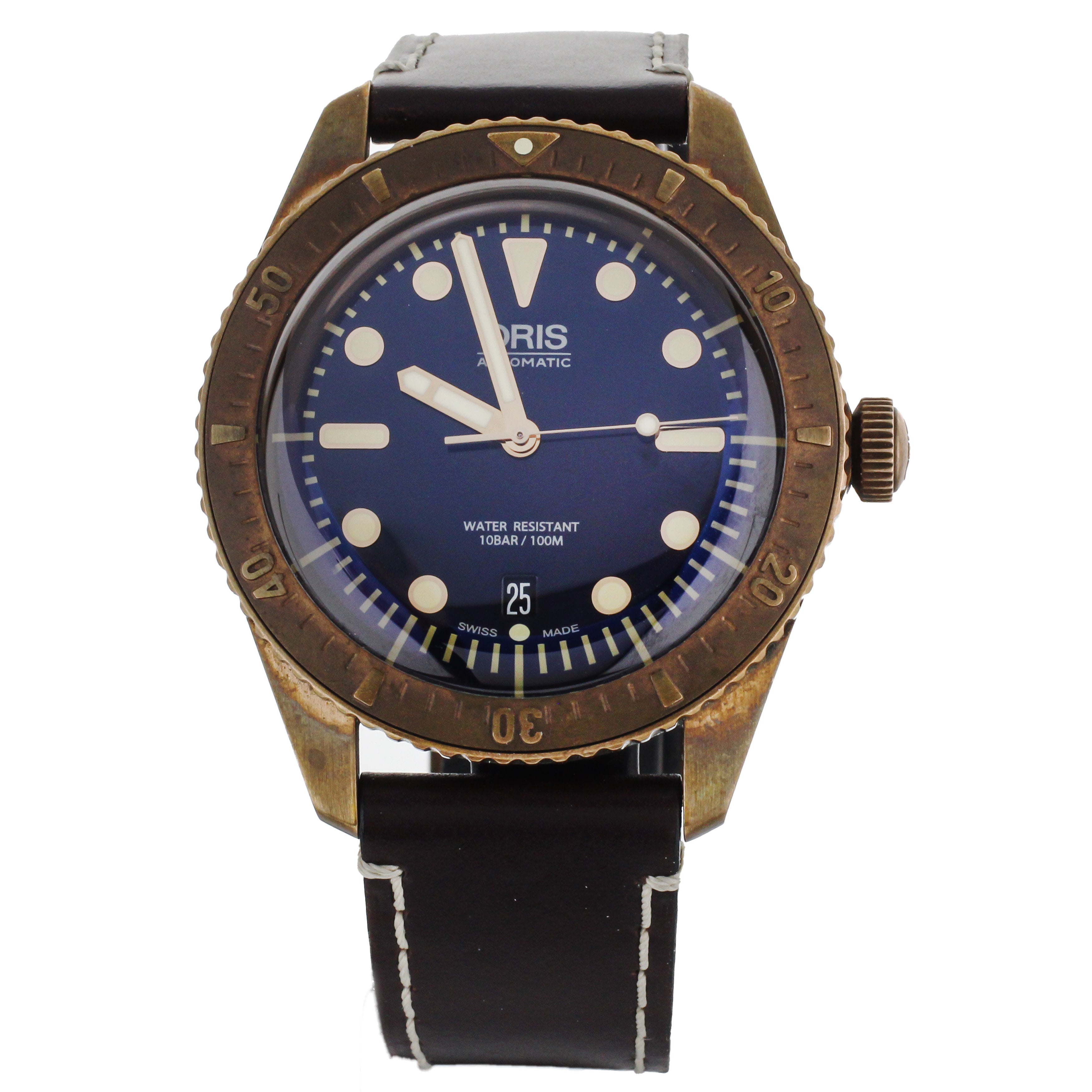 Oris Carl Brashear Divers Limited Edition Bronze 42mm 01 733 7720 3185 Full Set