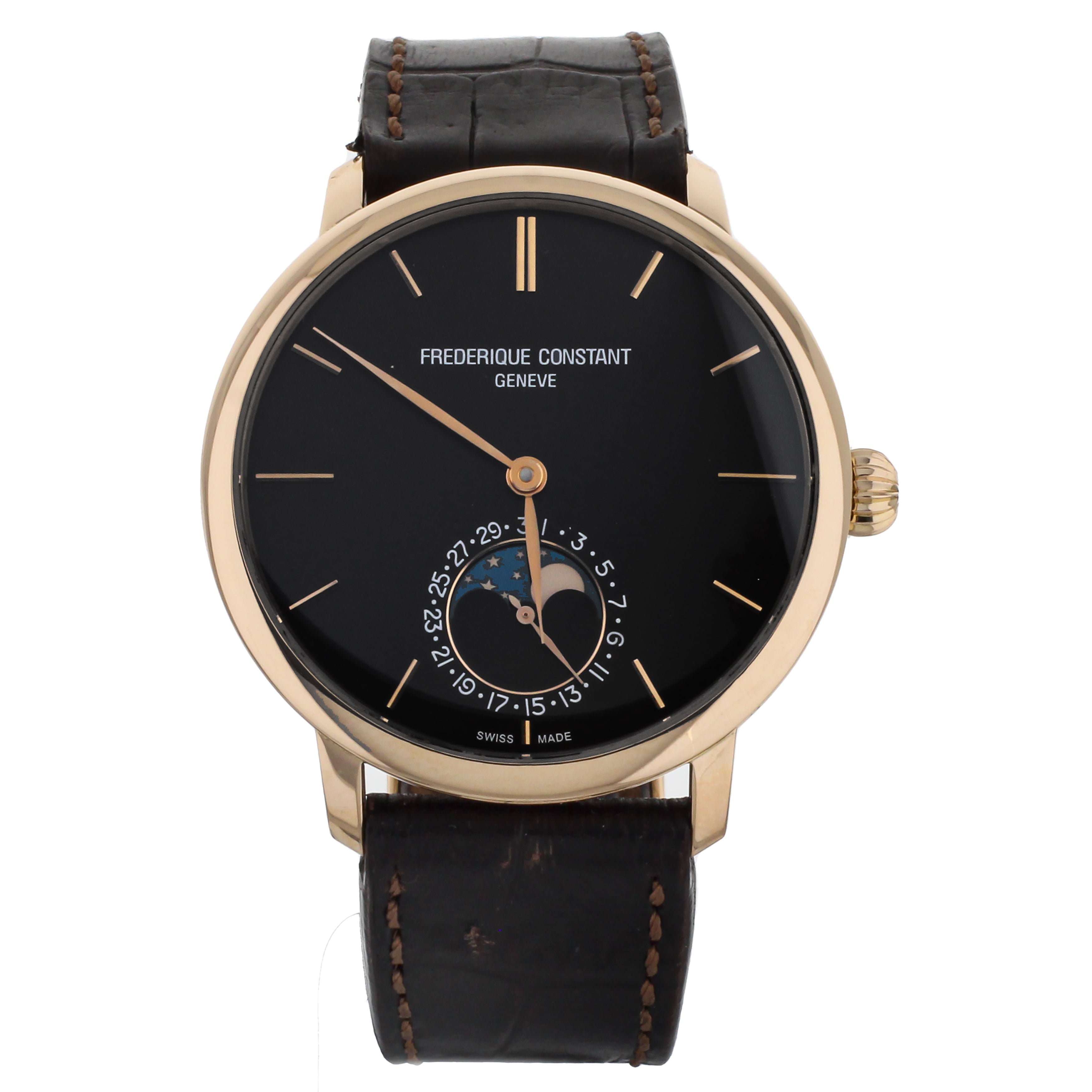 Frederique constant 2025 moonphase rose gold