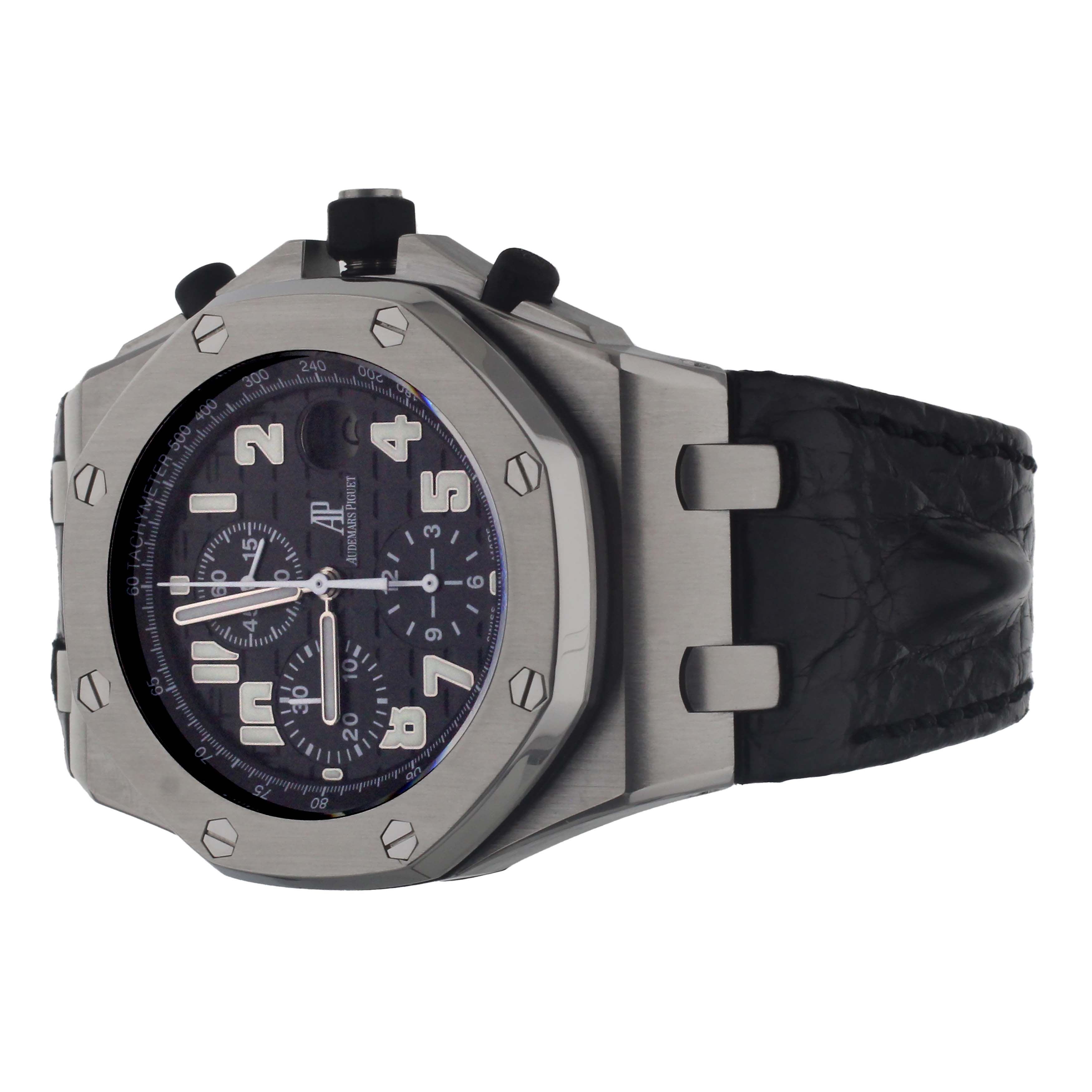 Pre-Owned Audemars Piguet Royal Oak Offshore 42mm Black Dial Watch