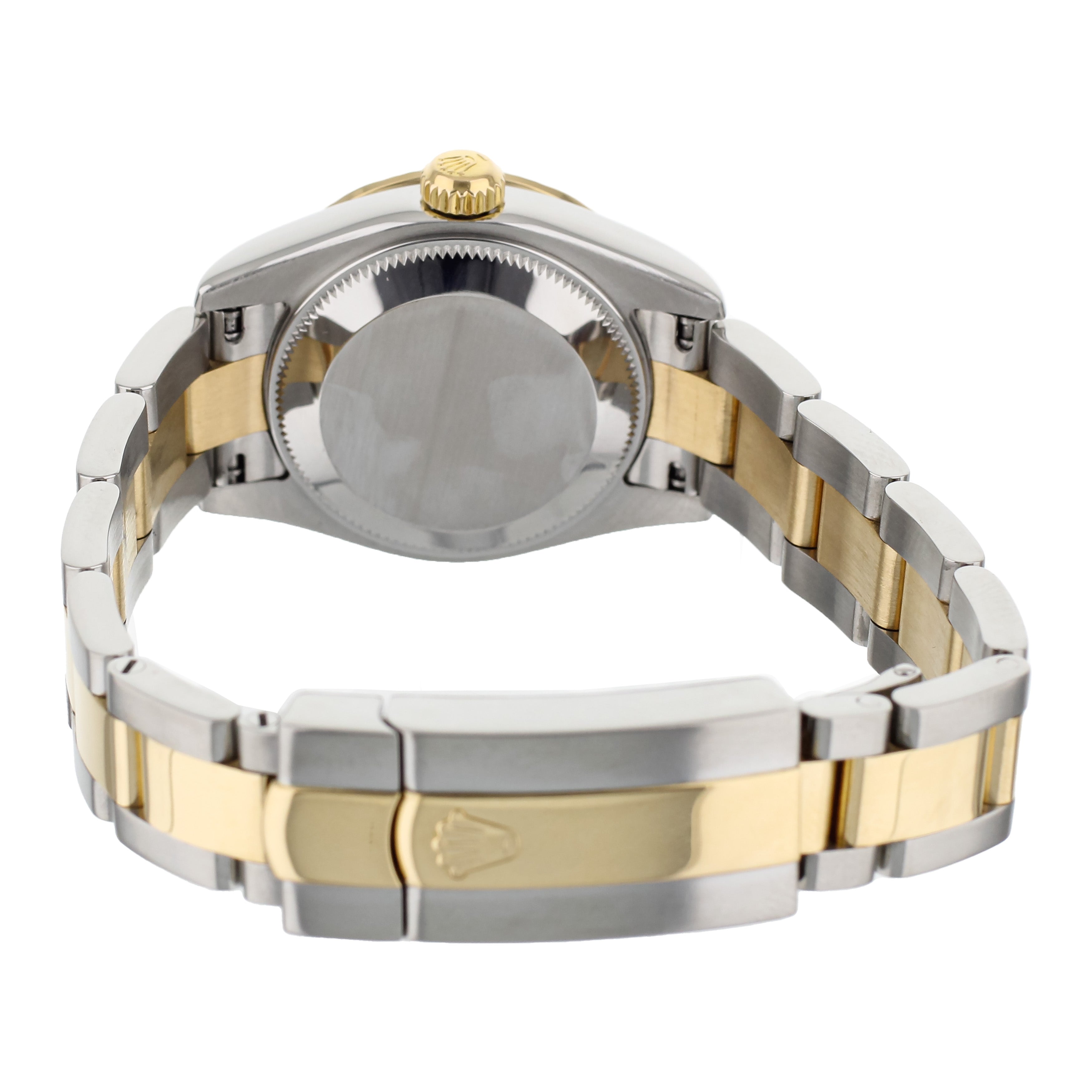 Rolex Datejust Steel & Gold Diamond Bezel & Diamond Dial 26MM 179313