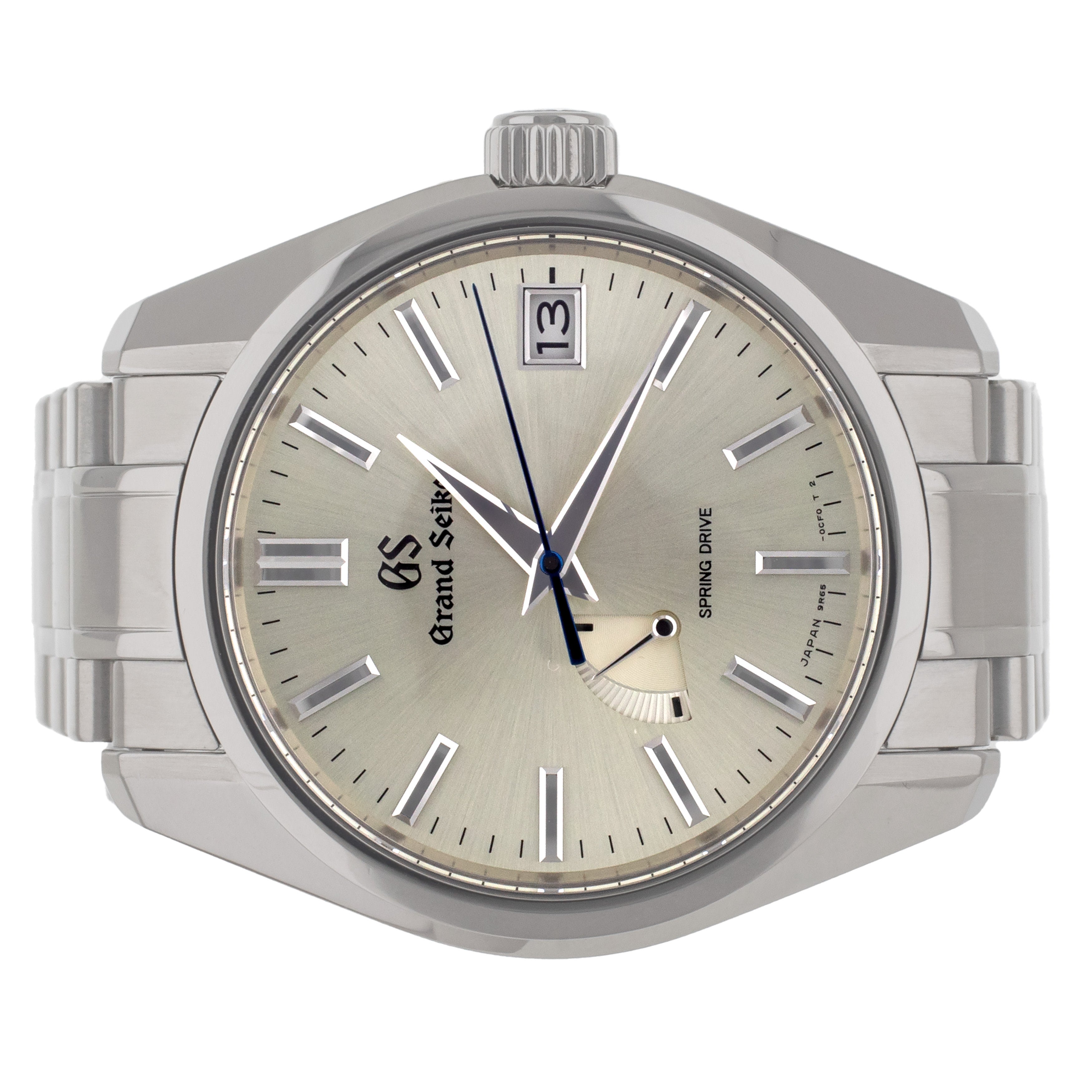 Grand Seiko Heritage Spring Drive Stainless Steel Silver Dial 40mm SBG