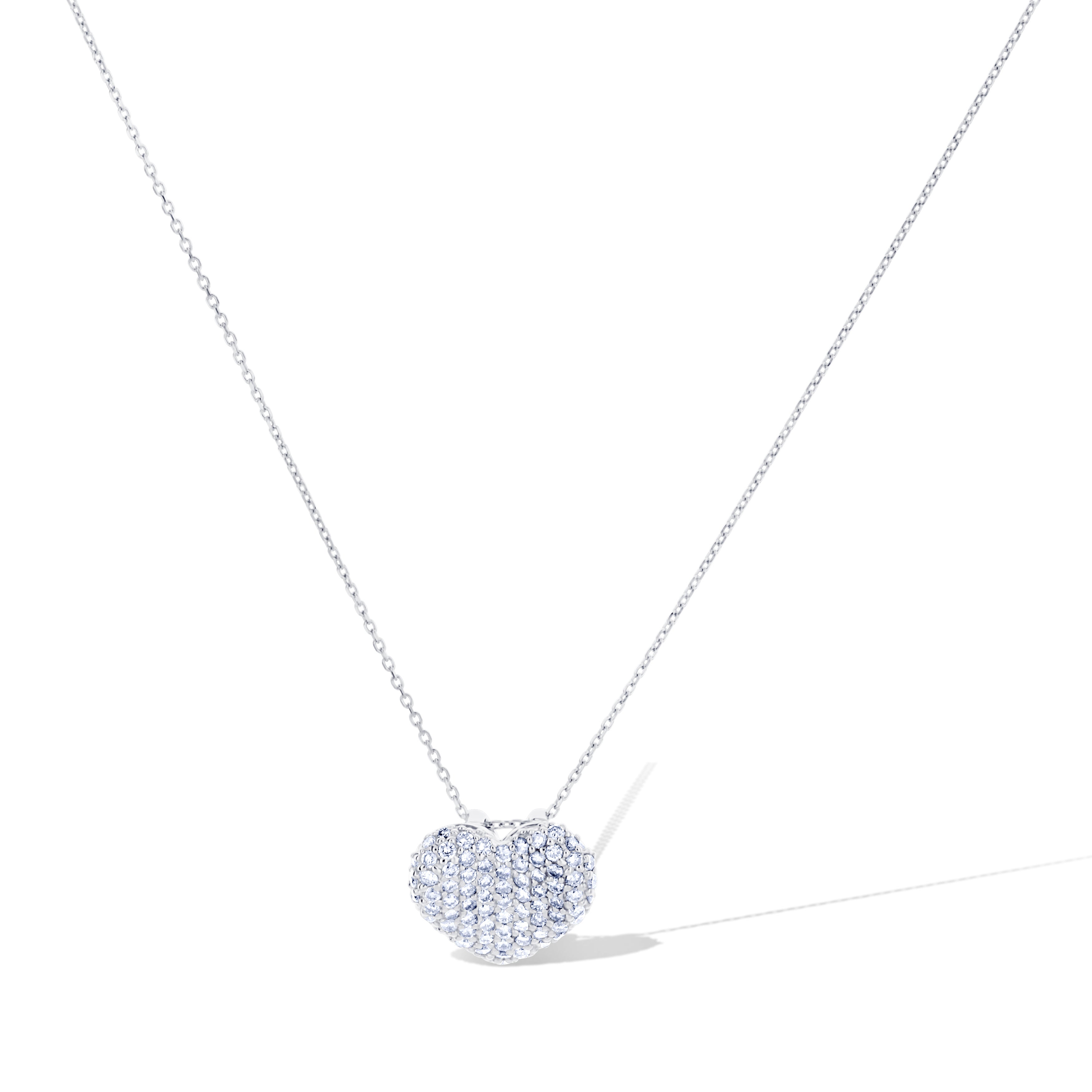 Estate Platinum Diamond Necklace