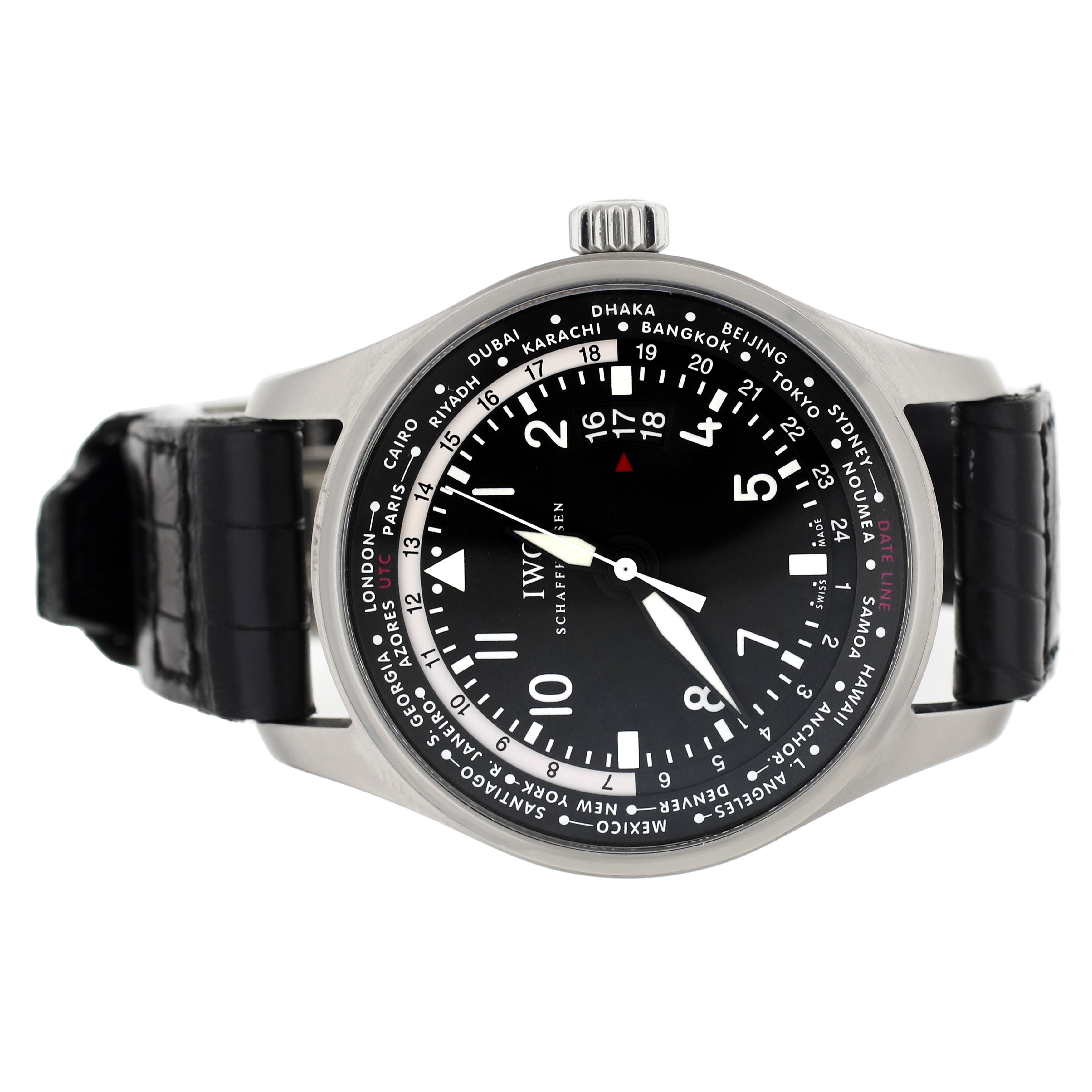 Iwc sale pilot worldtimer