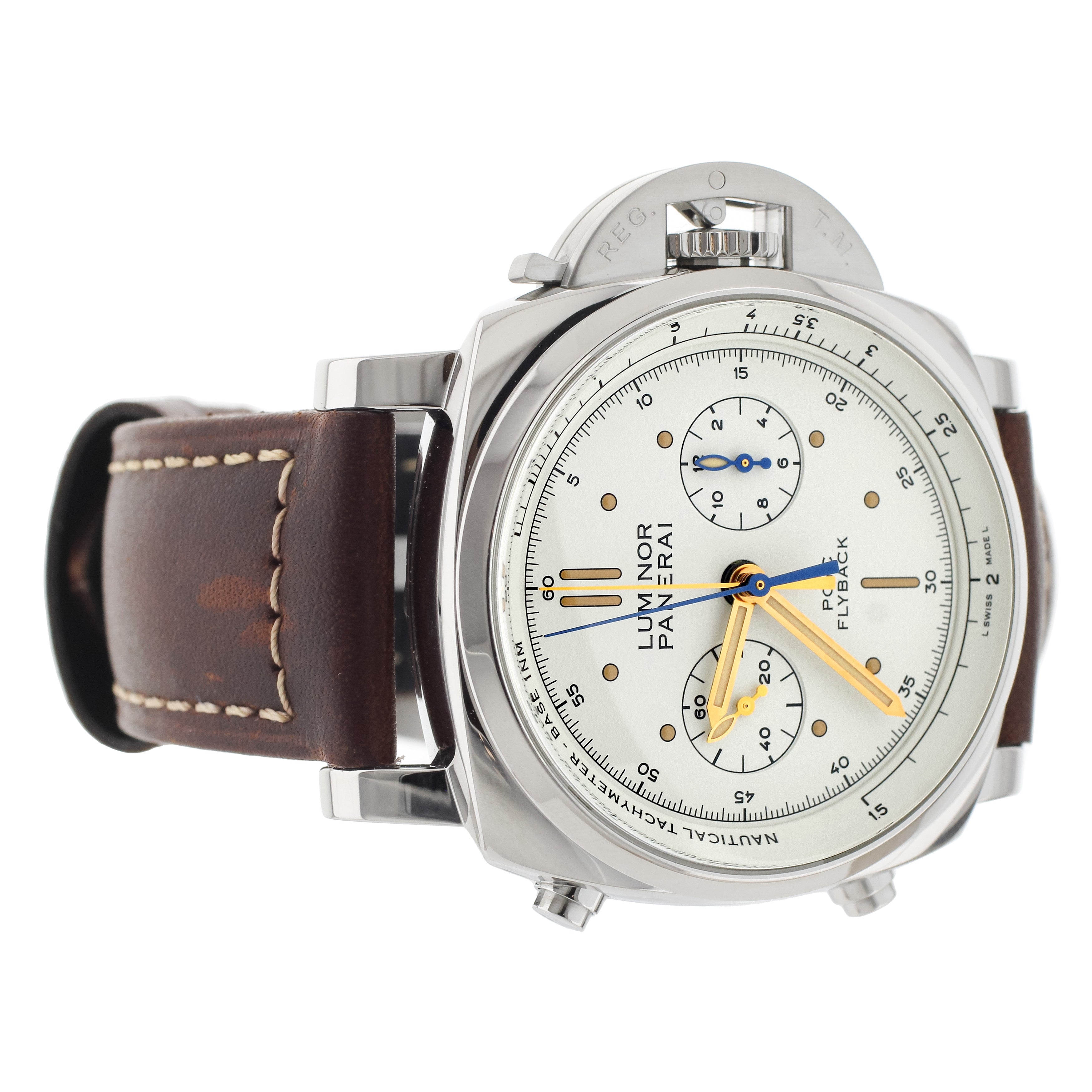 Panerai Luminor Yachts Challenge Stainless Steel Chronograph 44MM PAM0