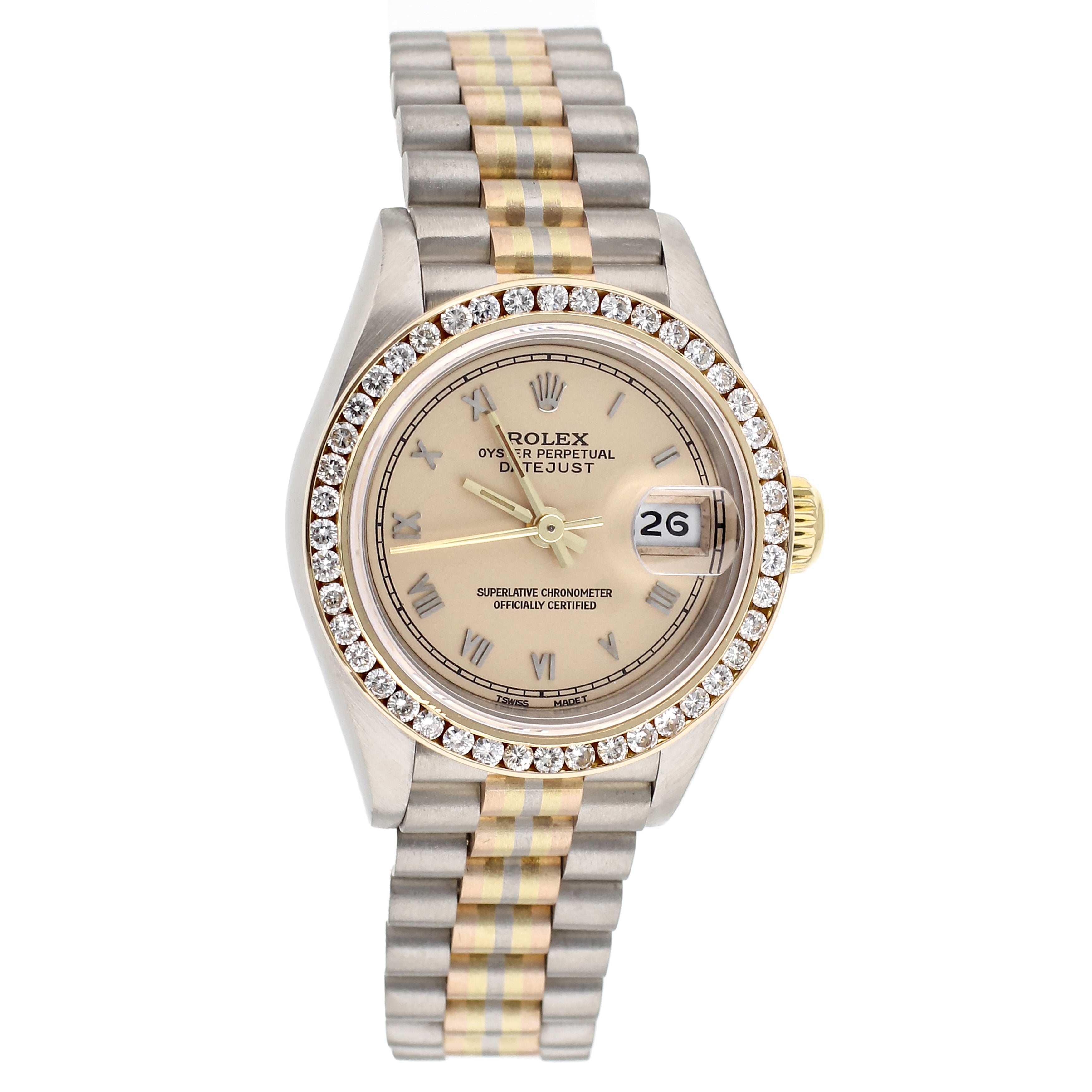 Rolex datejust two tone clearance 26mm