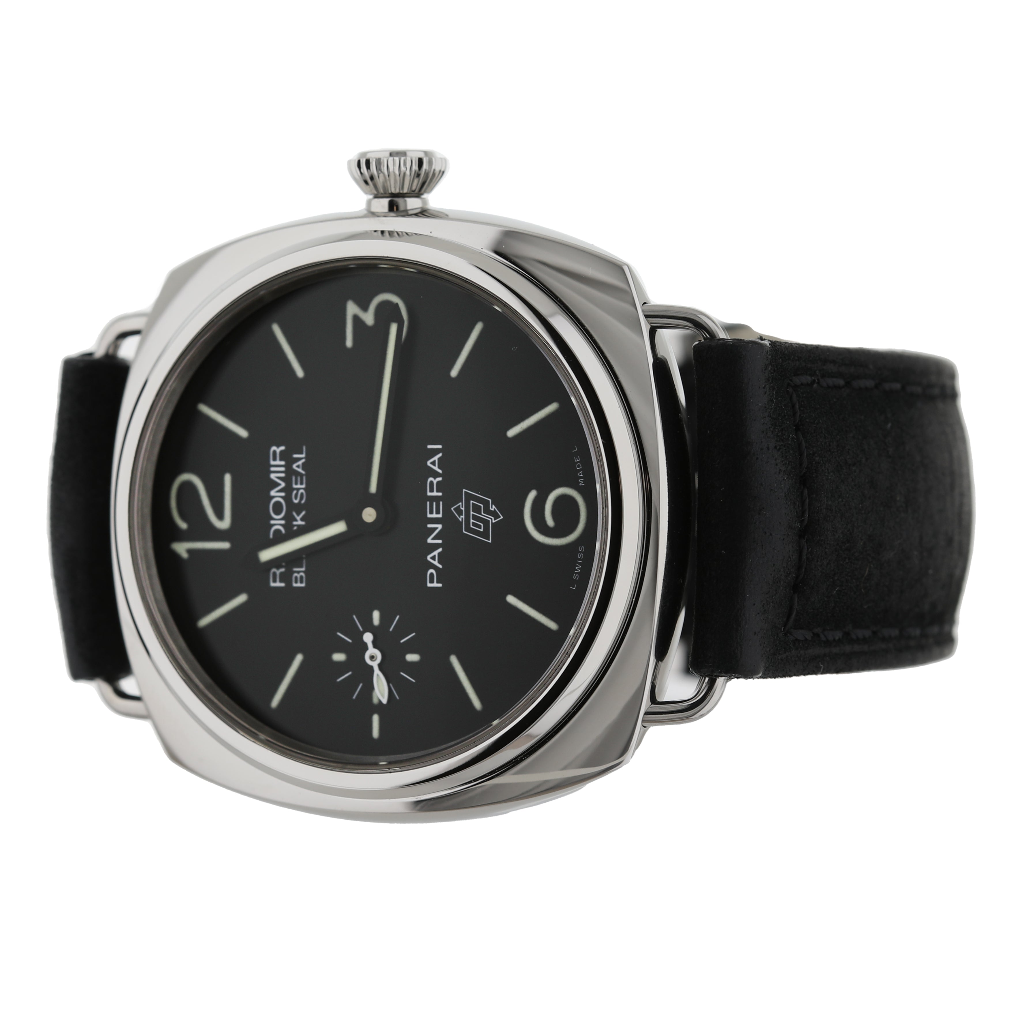 Panerai Radiomir Black Seal Black Dial Manual Wind 45mm PAM00380 Full