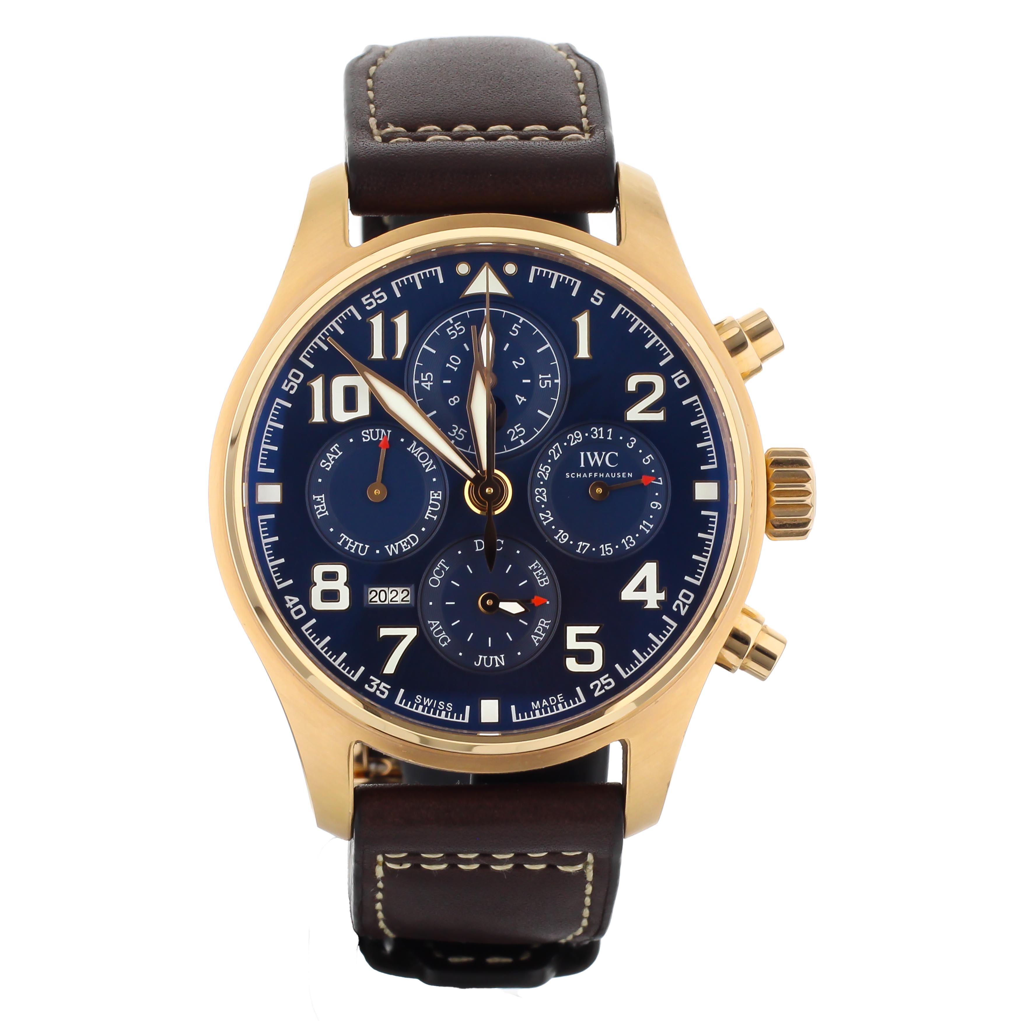 Iwc le petit outlet prince annual calendar