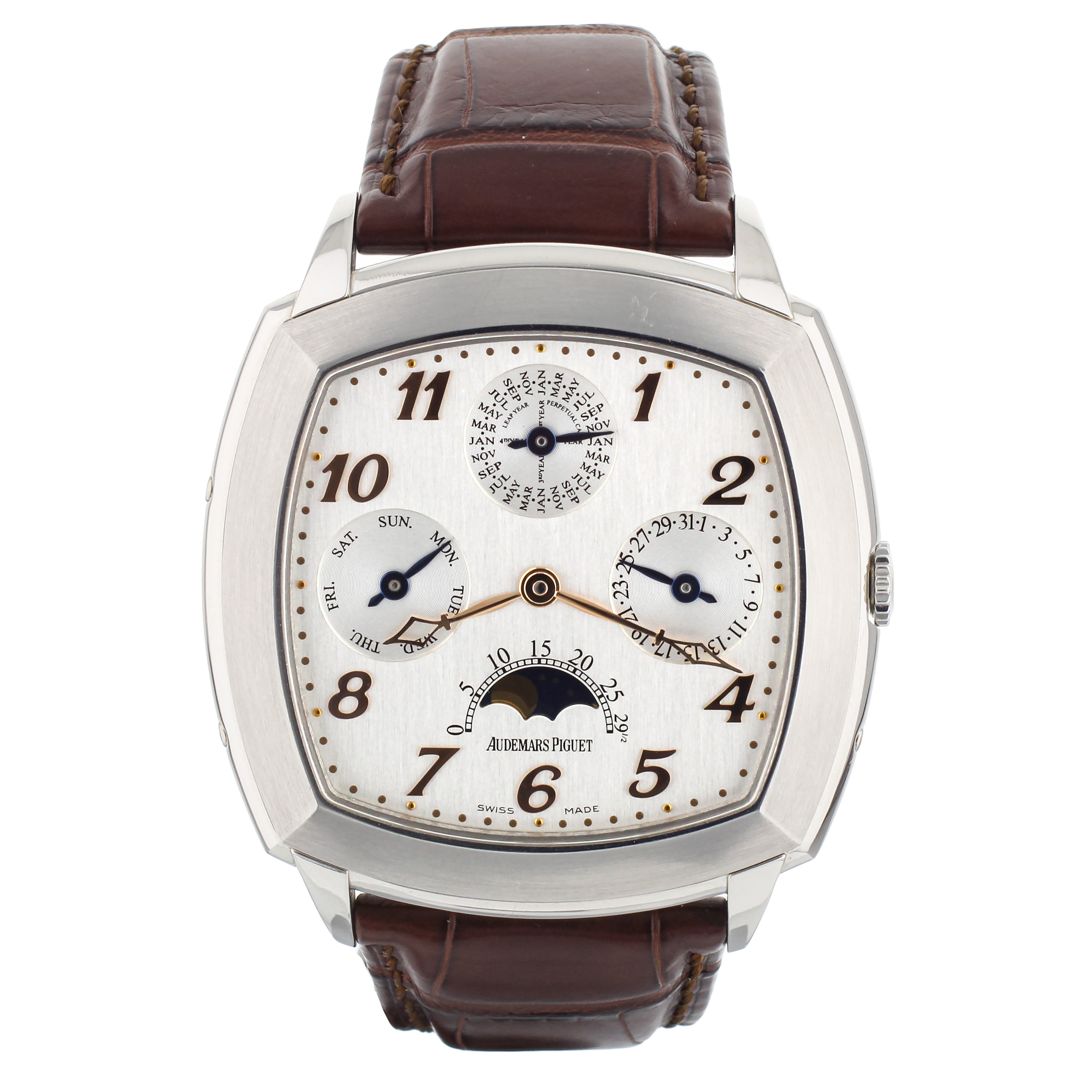 Audemars Piguet Tradition Perpetual Calendar Platinum 47mm 26051PT Ful