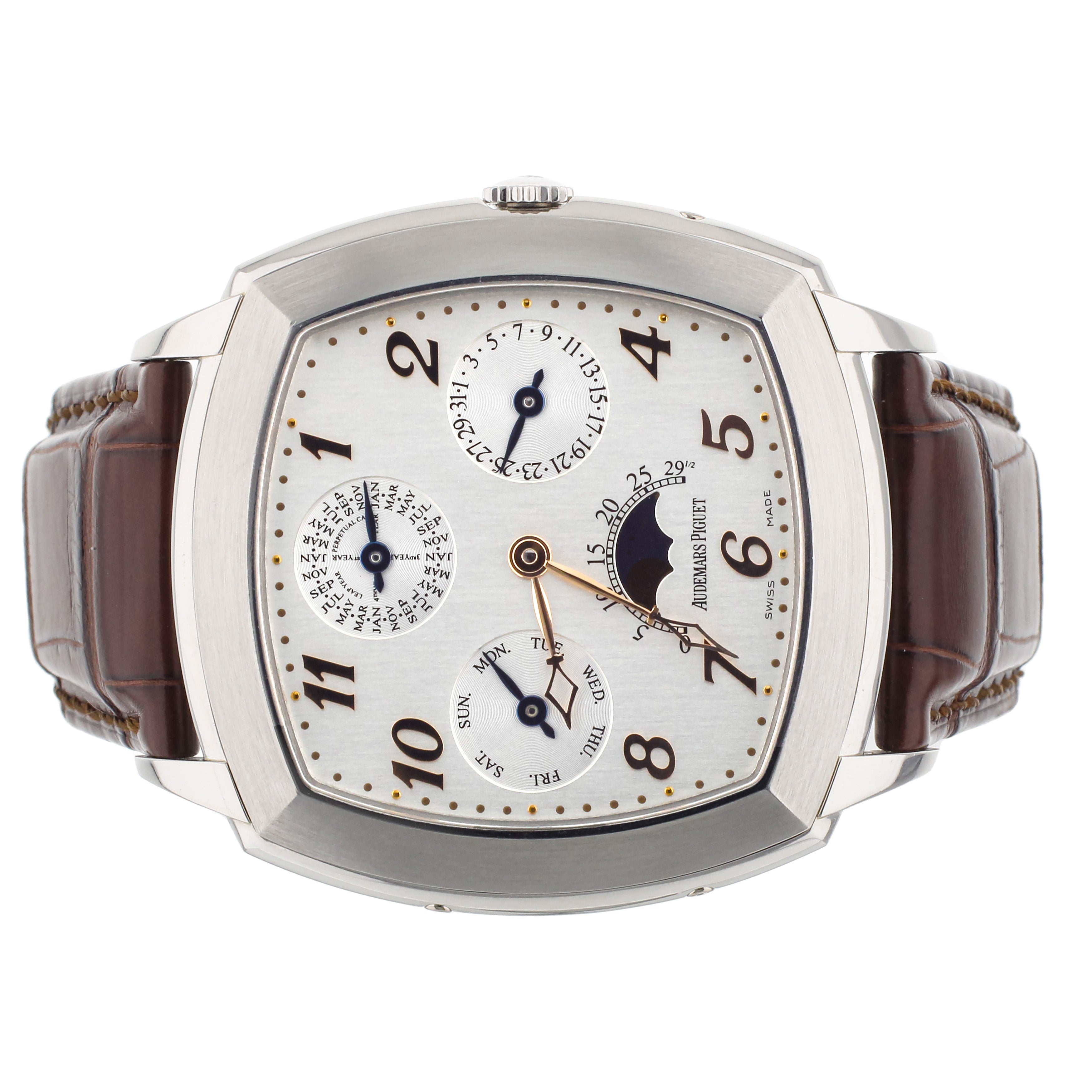 Audemars Piguet Tradition Perpetual Calendar Platinum 47mm 26051PT Ful