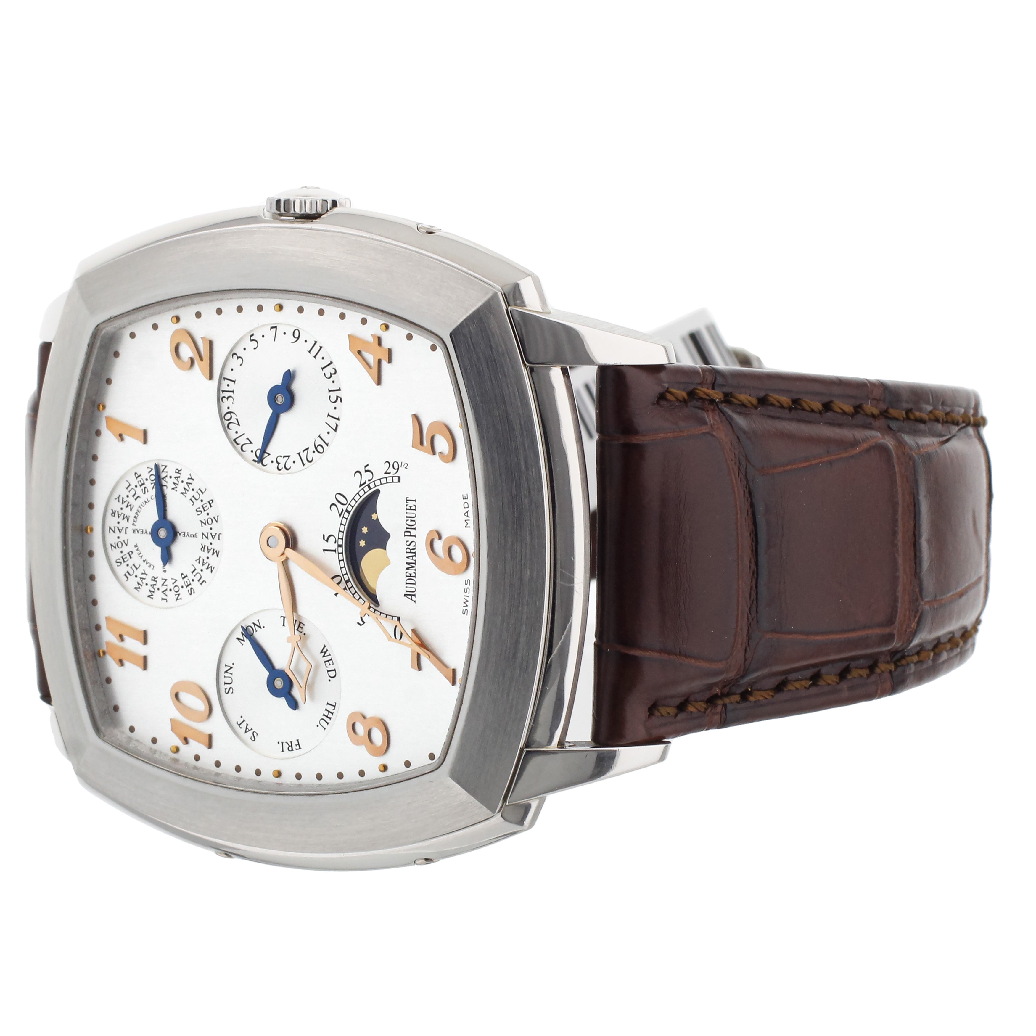 Audemars Piguet Tradition Perpetual Calendar Platinum 47mm 26051PT Ful