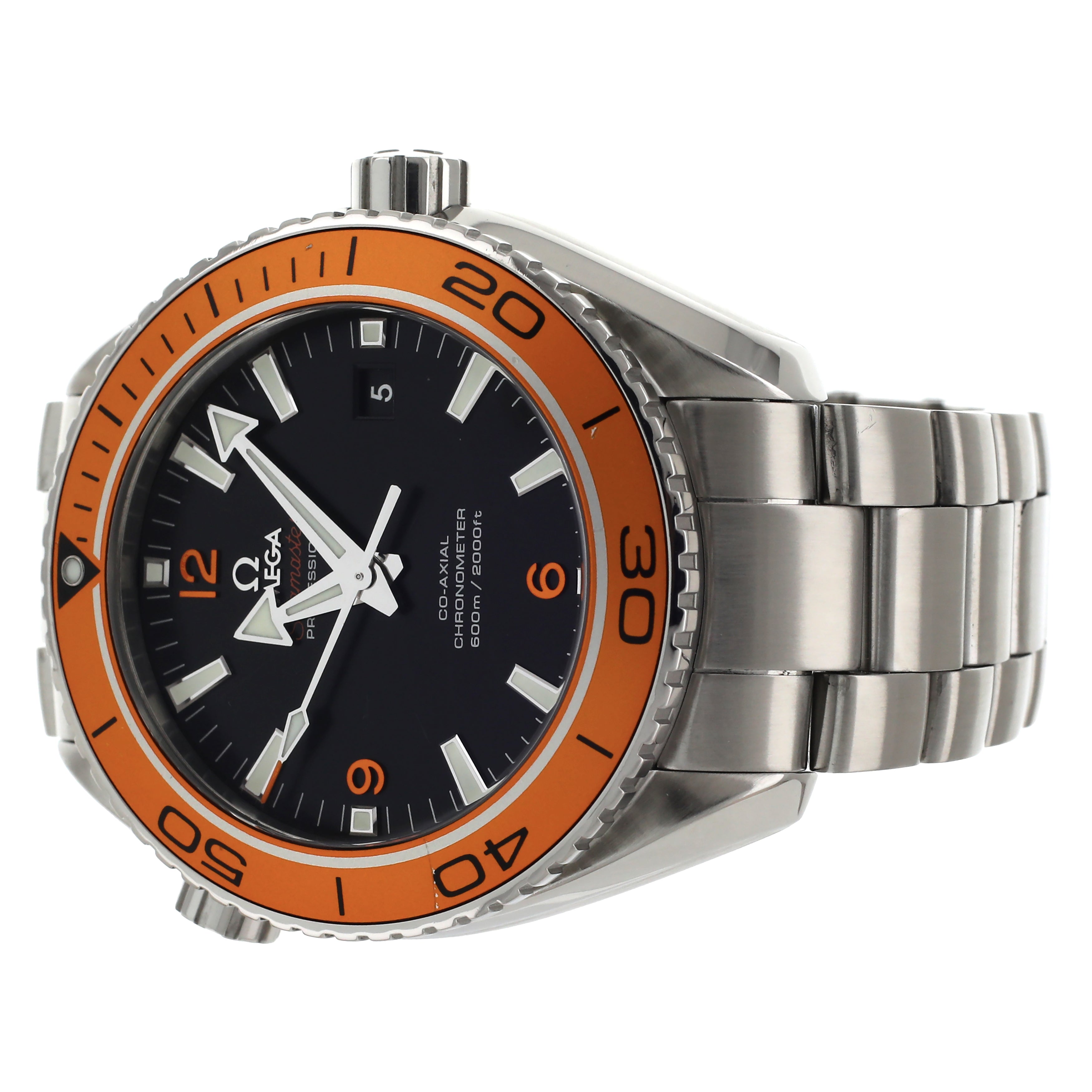 Omega seamaster black outlet bezel