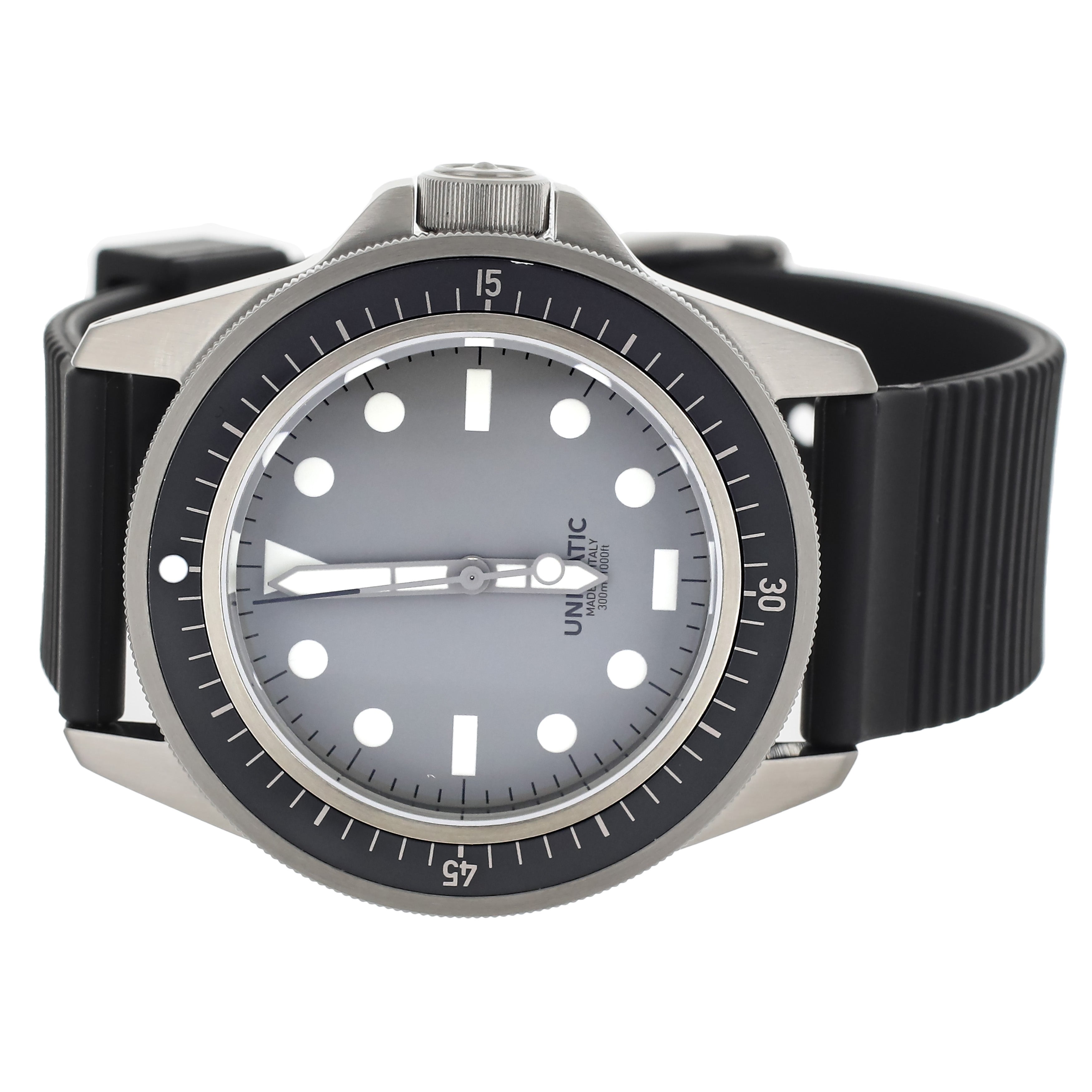 Unimatic x Hodinkee Modello Uno Grey Dial Stainless Steel 42mm U1-H Fu