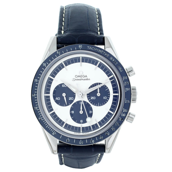 Omega Speedmaster CK2998 Blue Dial Stainless Steel 39mm 31133403002001 Full Set