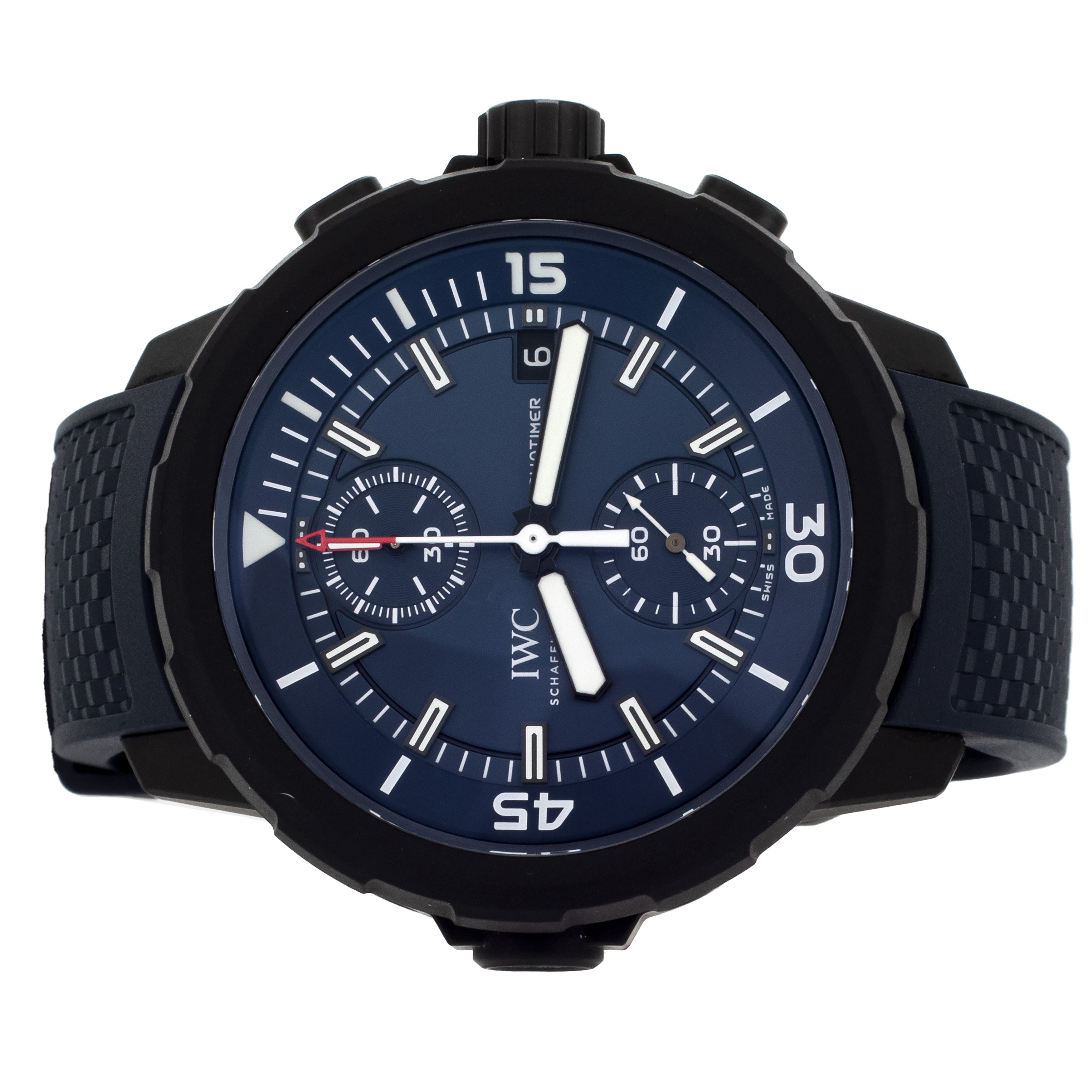 IWC Aquatimer Chronograph Laureus Sport for Good Rubber 45mm IW379507