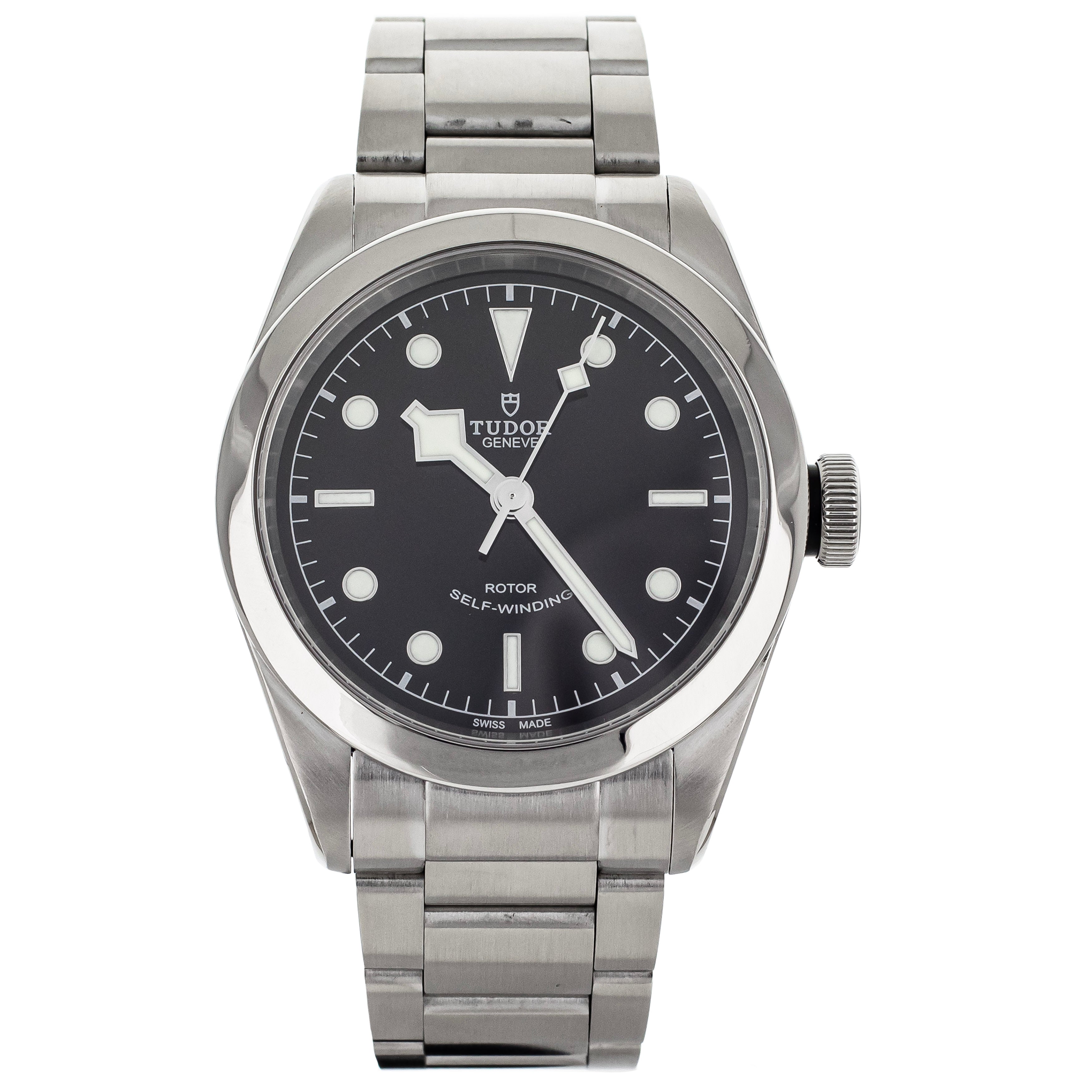 Tudor Black Bay Black Dial Stainless Steel Bracelet 41mm 79540