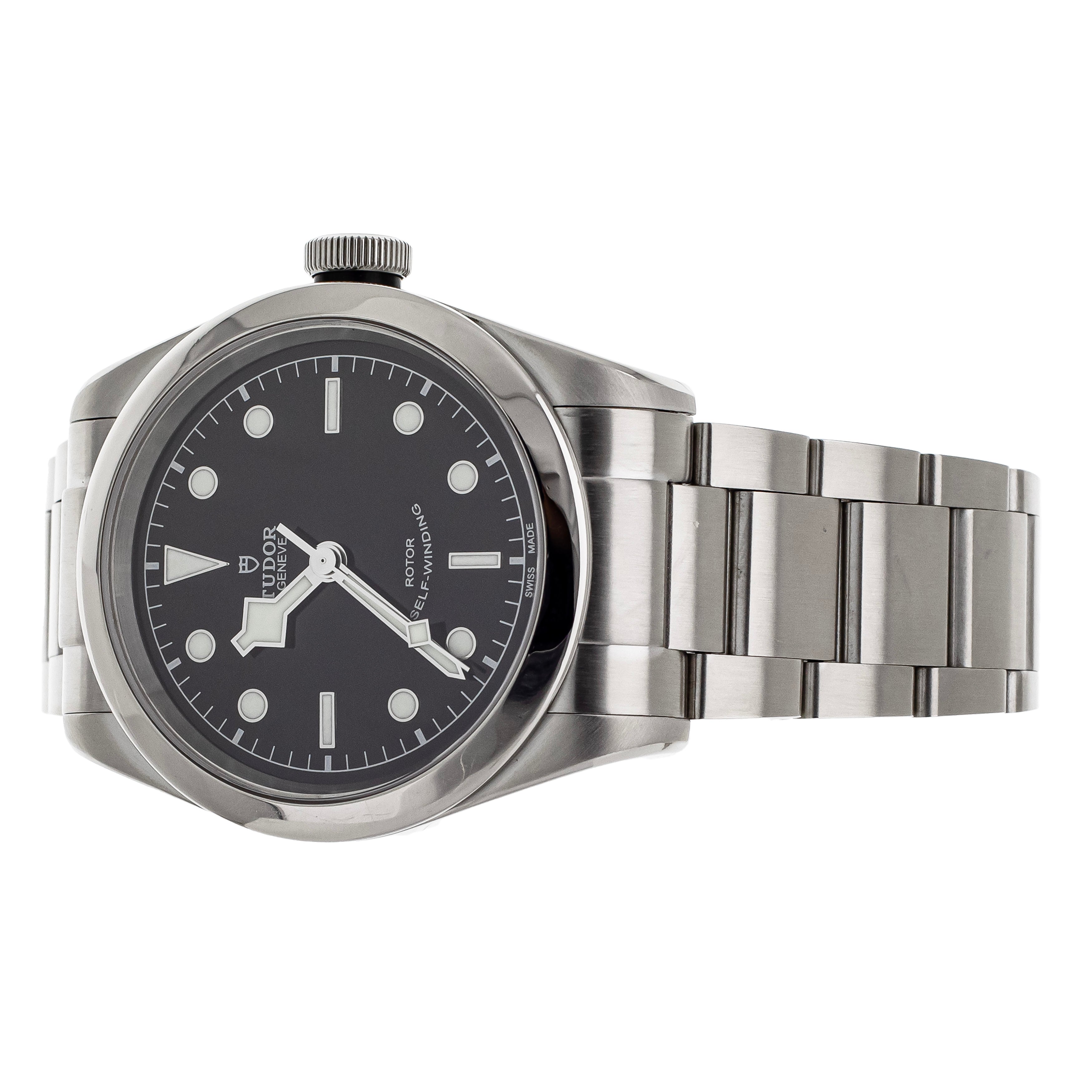 Tudor Black Bay Black Dial Stainless Steel Bracelet 41mm 79540