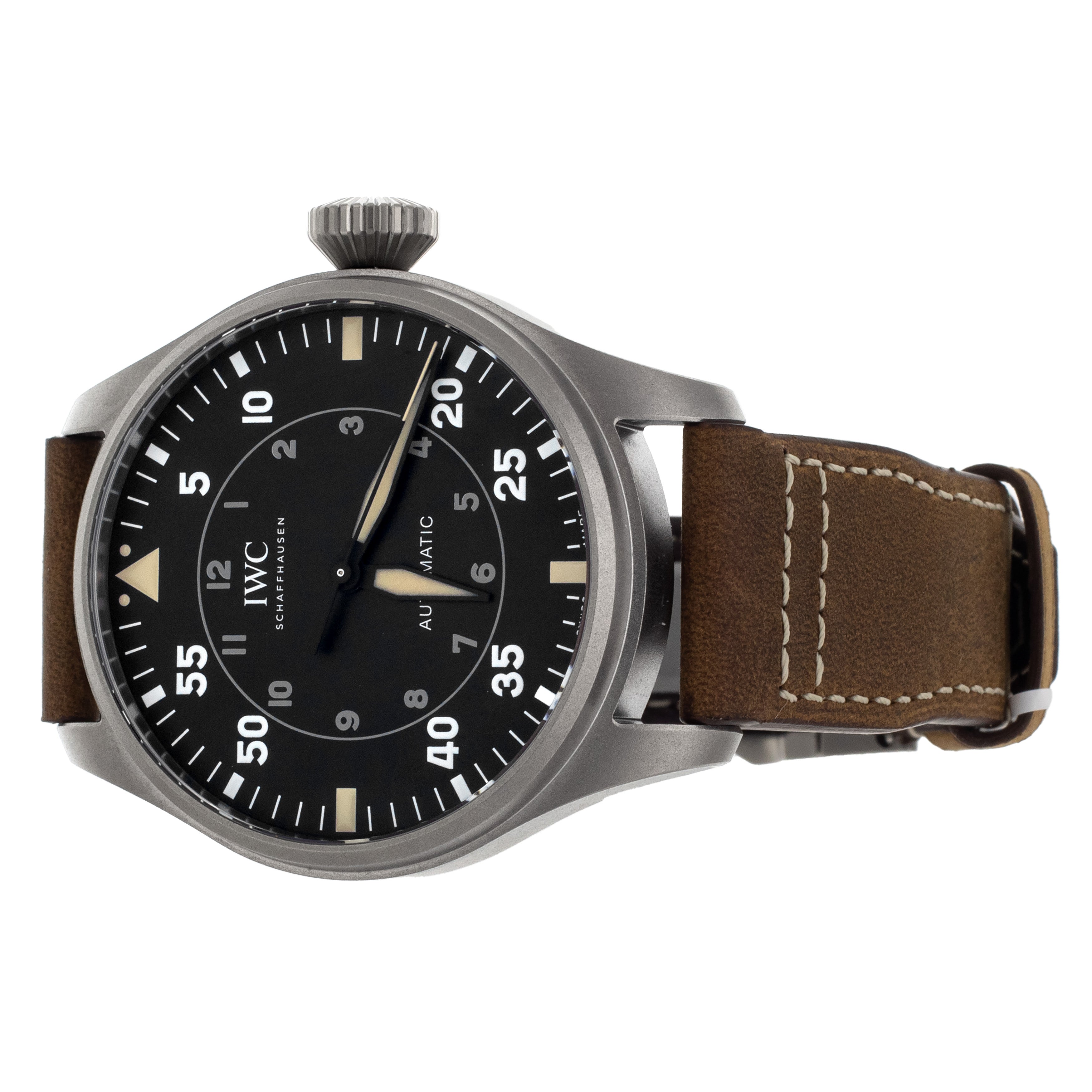 IWC Big Pilot's Watch Spitfire Black Dial Titanium 43mm IW329701 Full Set