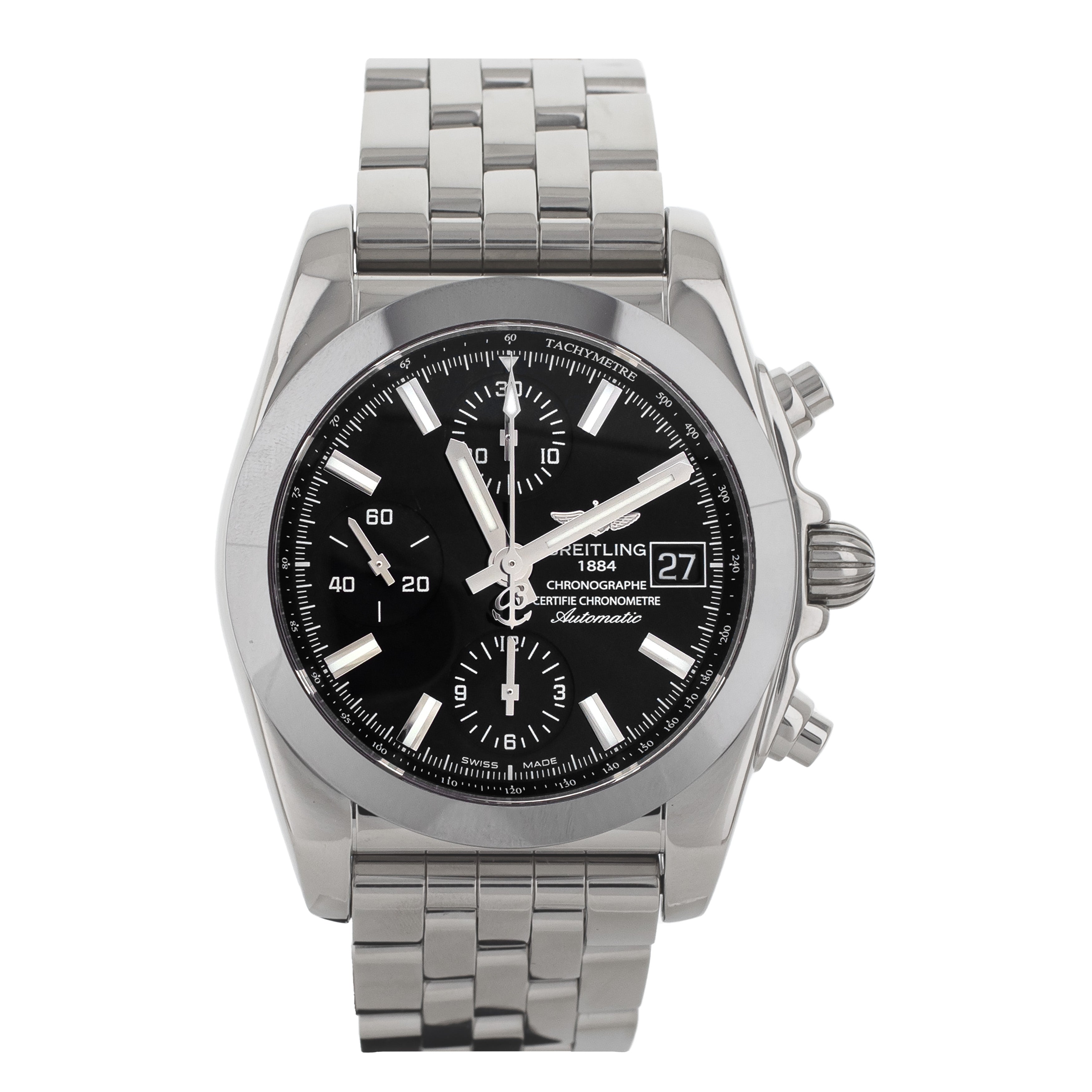 Breitling chronomat black hot sale