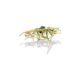 Bellini Florence 18K Yellow Gold Spider Web Brooch