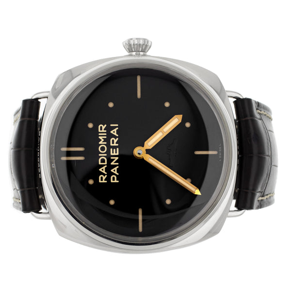 Pamerai Radiomir Black Dial Stainless Steel Manual Wind 47mm PAM00425 Full Set