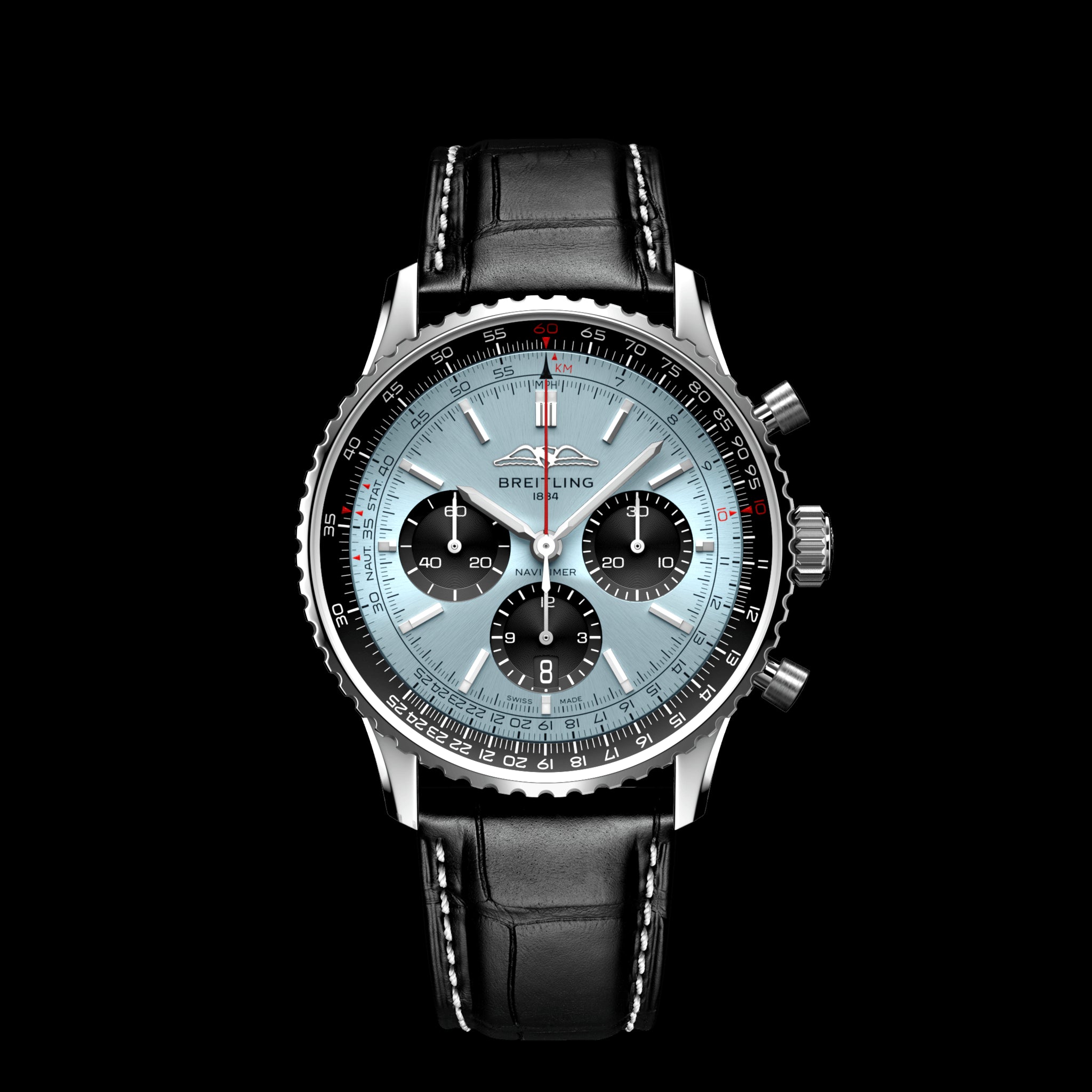 Breitling Navitimer B01 Chronograph Watch, 43mm Blue Dial, AB0138241C1P1