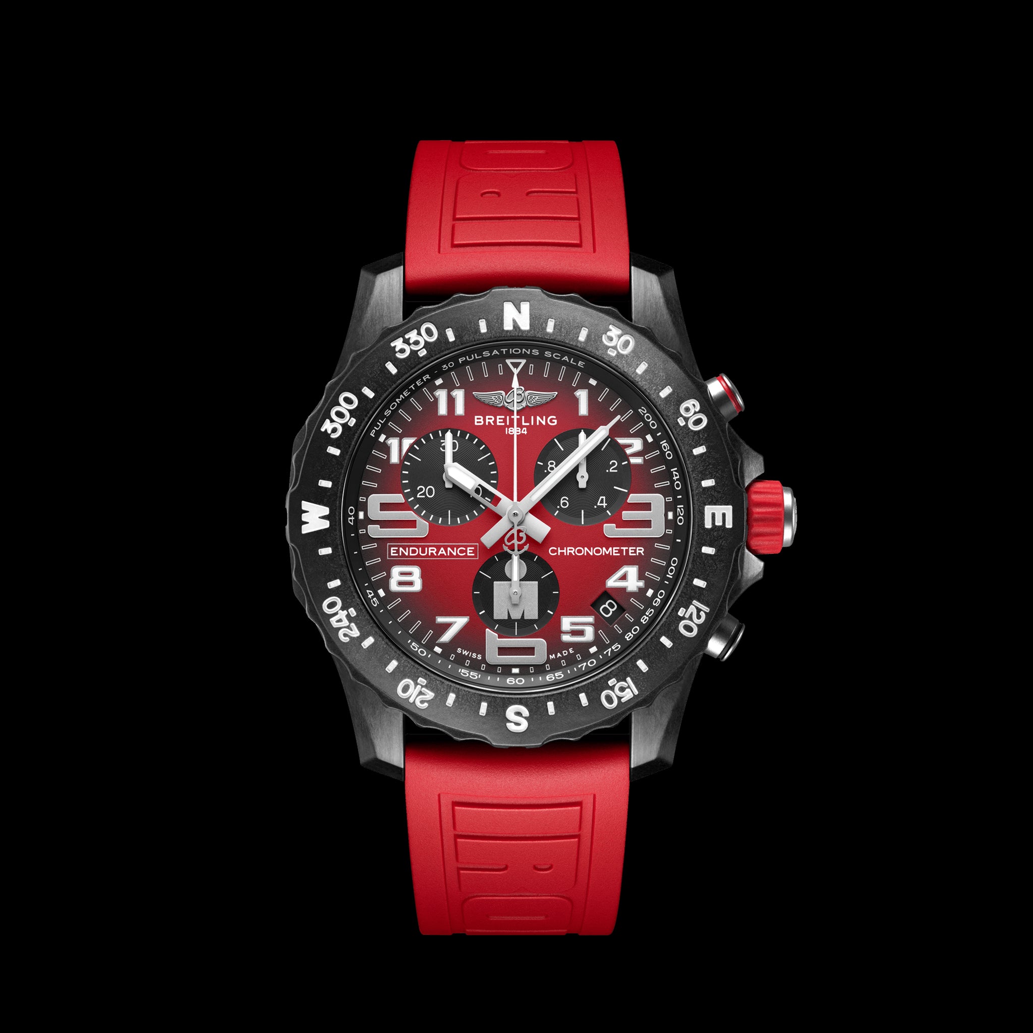 Breitling Endurance Pro Ironman Watch, 44mm Red Dial, X823109A1K1S1