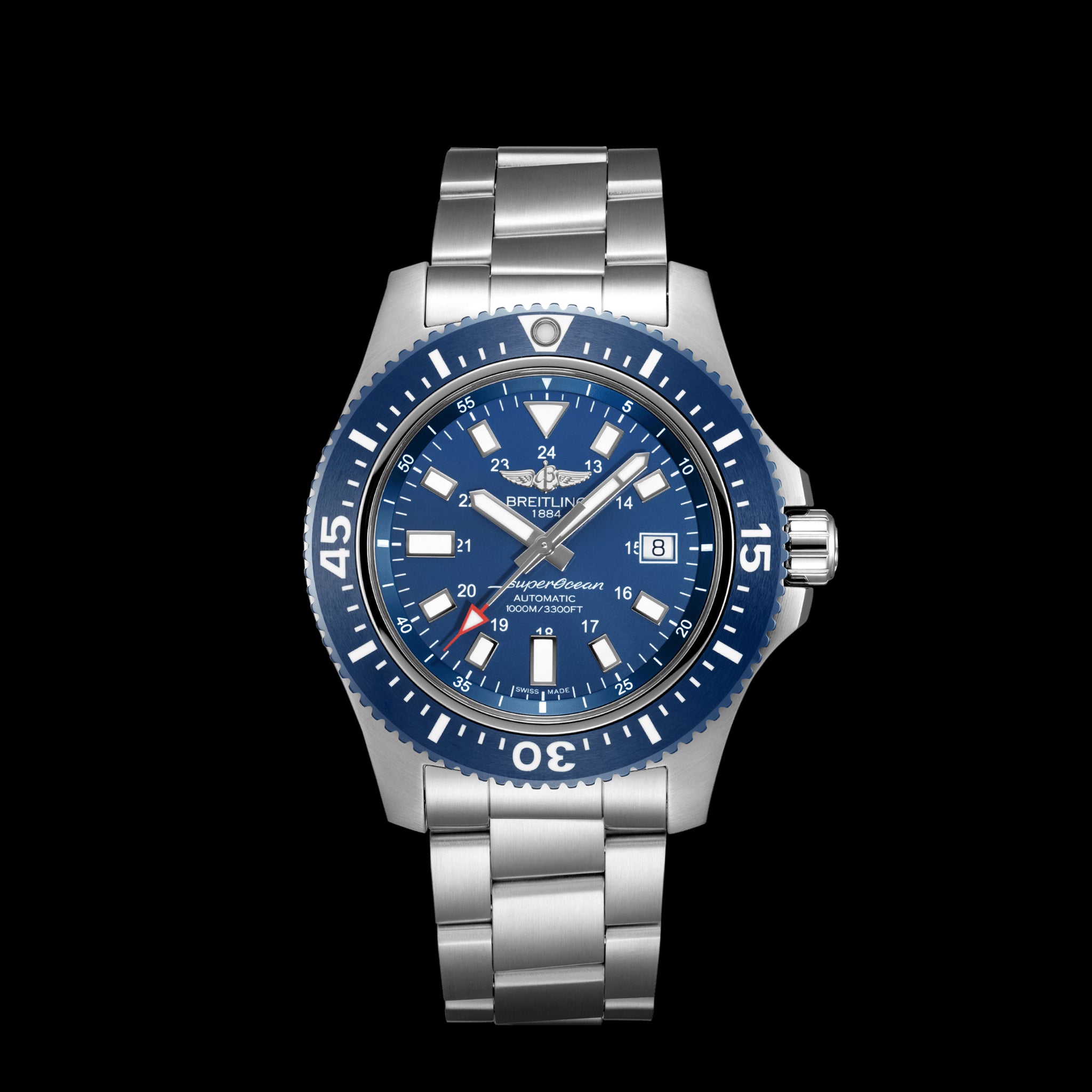 Breitling Superocean Special Watch, 44mm Blue Dial, Y17393161C1A1